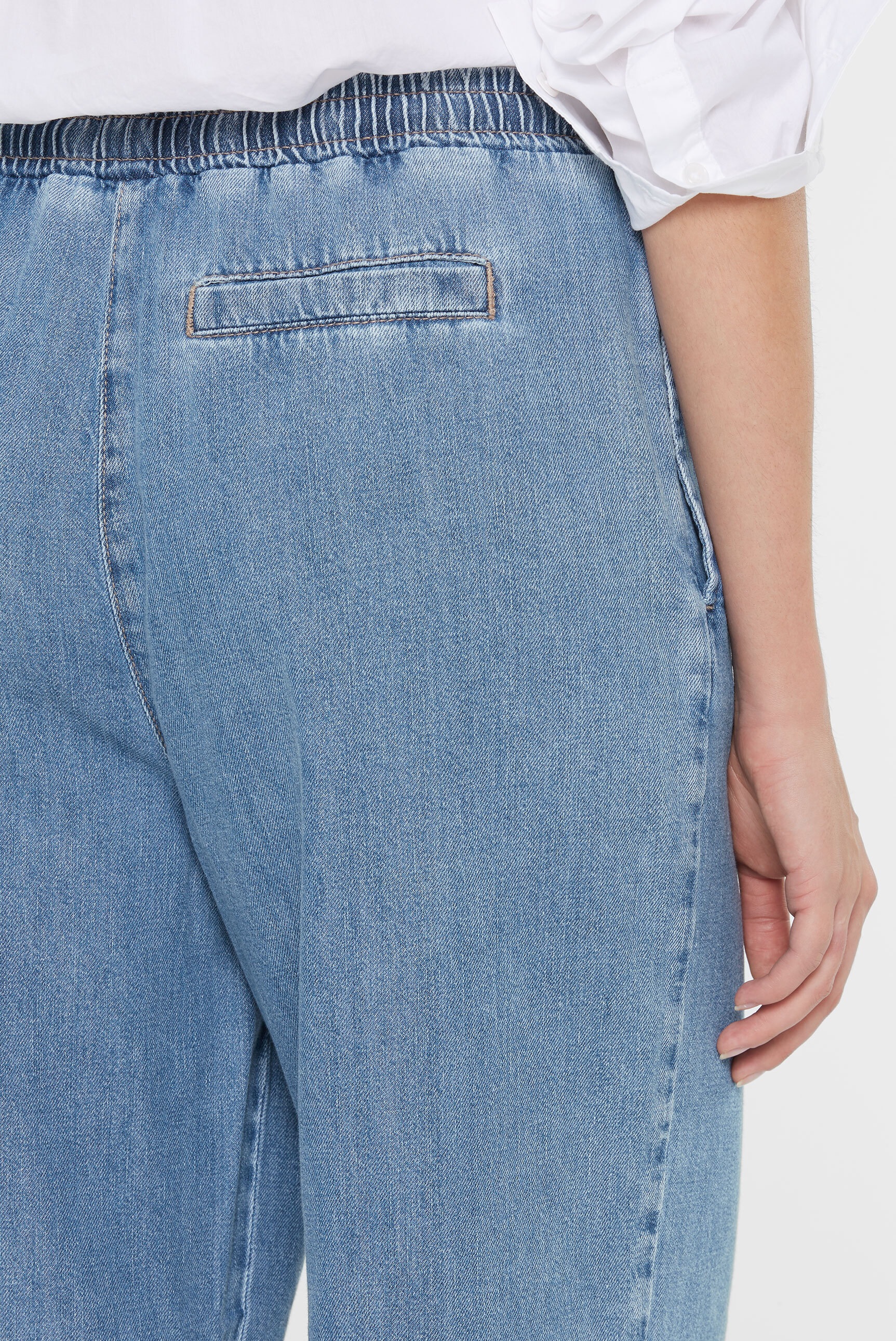 SENSES.THE LABEL Loose-fit-Jeans, mit Elastikbund