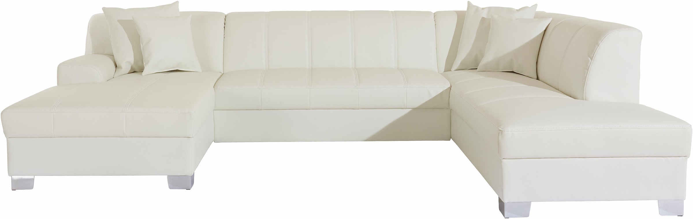 DOMO collection Wohnlandschaft "Turah moderne Steppung, incl. Zierkissen, a günstig online kaufen