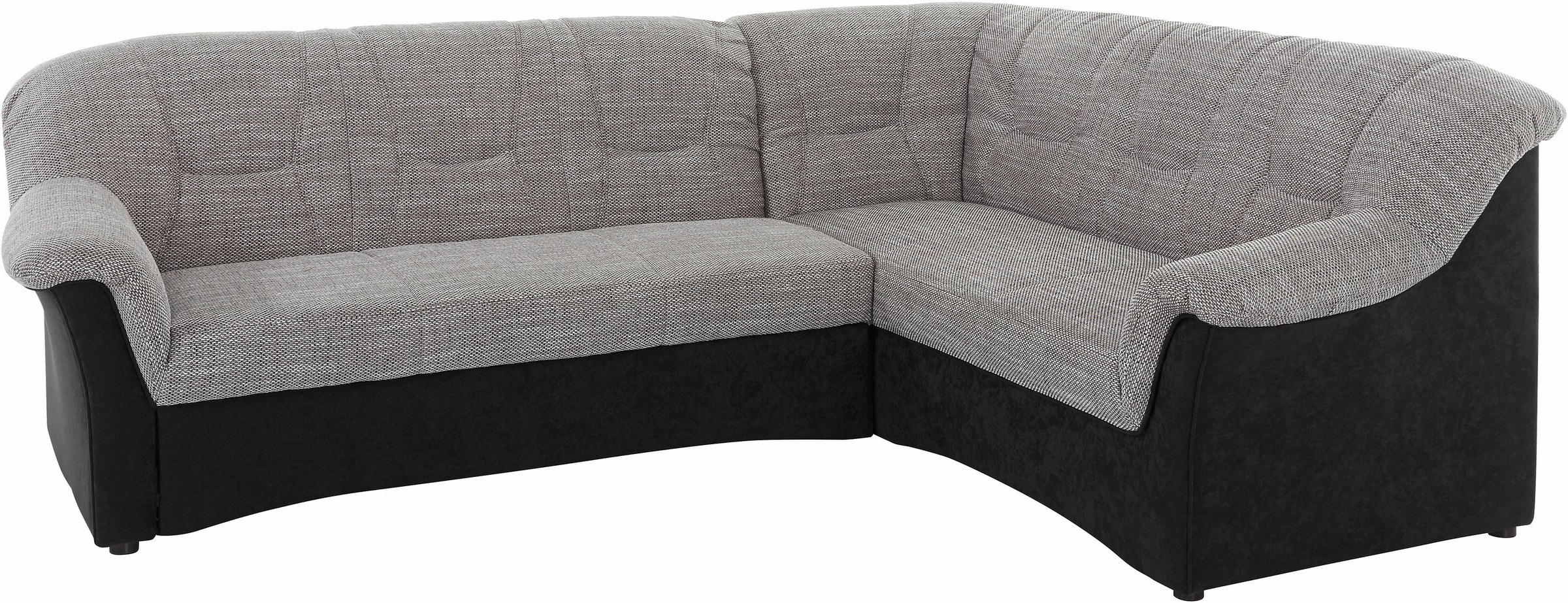 DOMO collection Ecksofa »Sarafina zeitlos und komfortabel, optional mit Federkern, L-Form«, wahlweise mit Bettfunktion