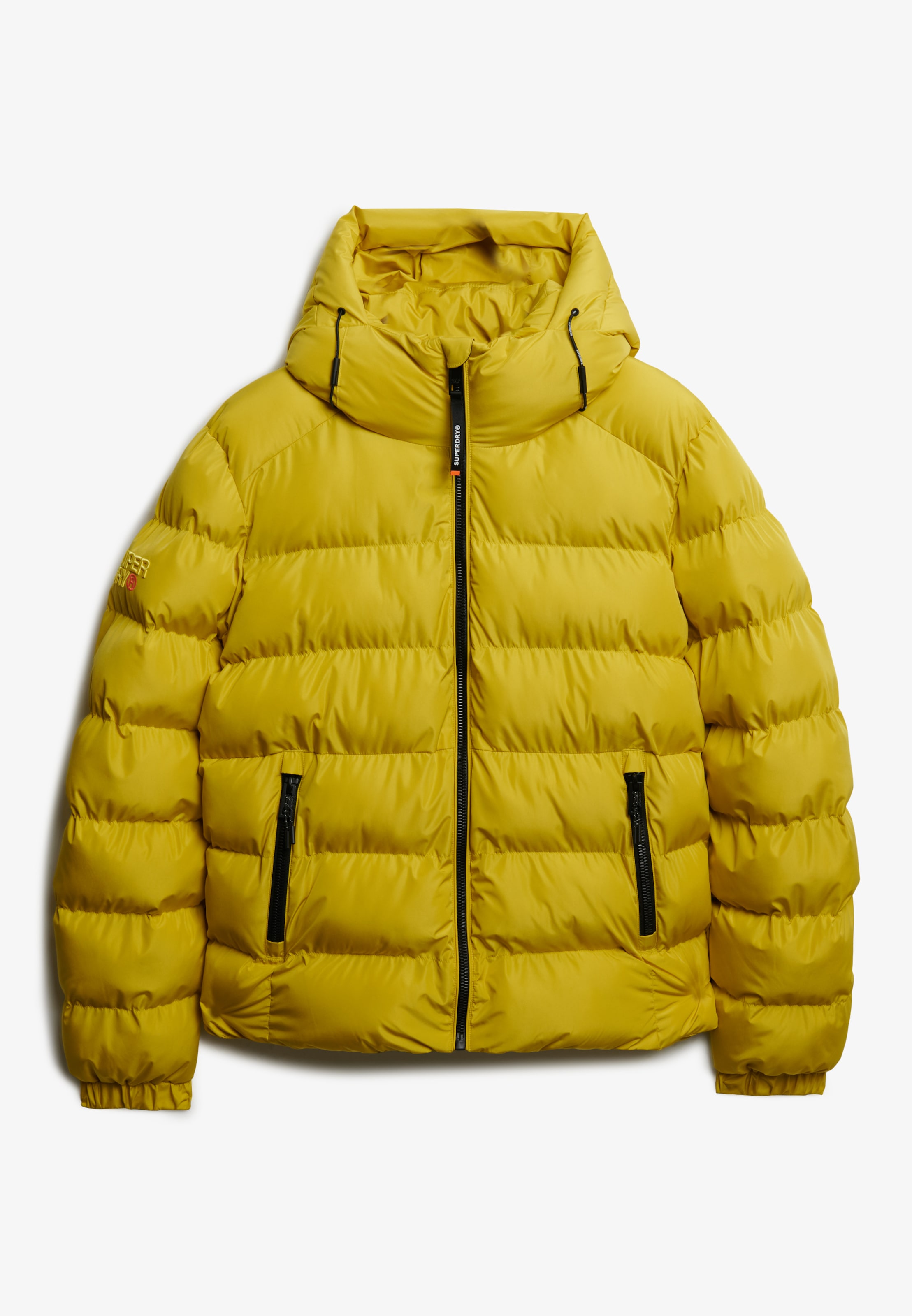 Superdry Steppjacke "HOODED SPORTS PUFFER JACKET", mit Kapuze günstig online kaufen