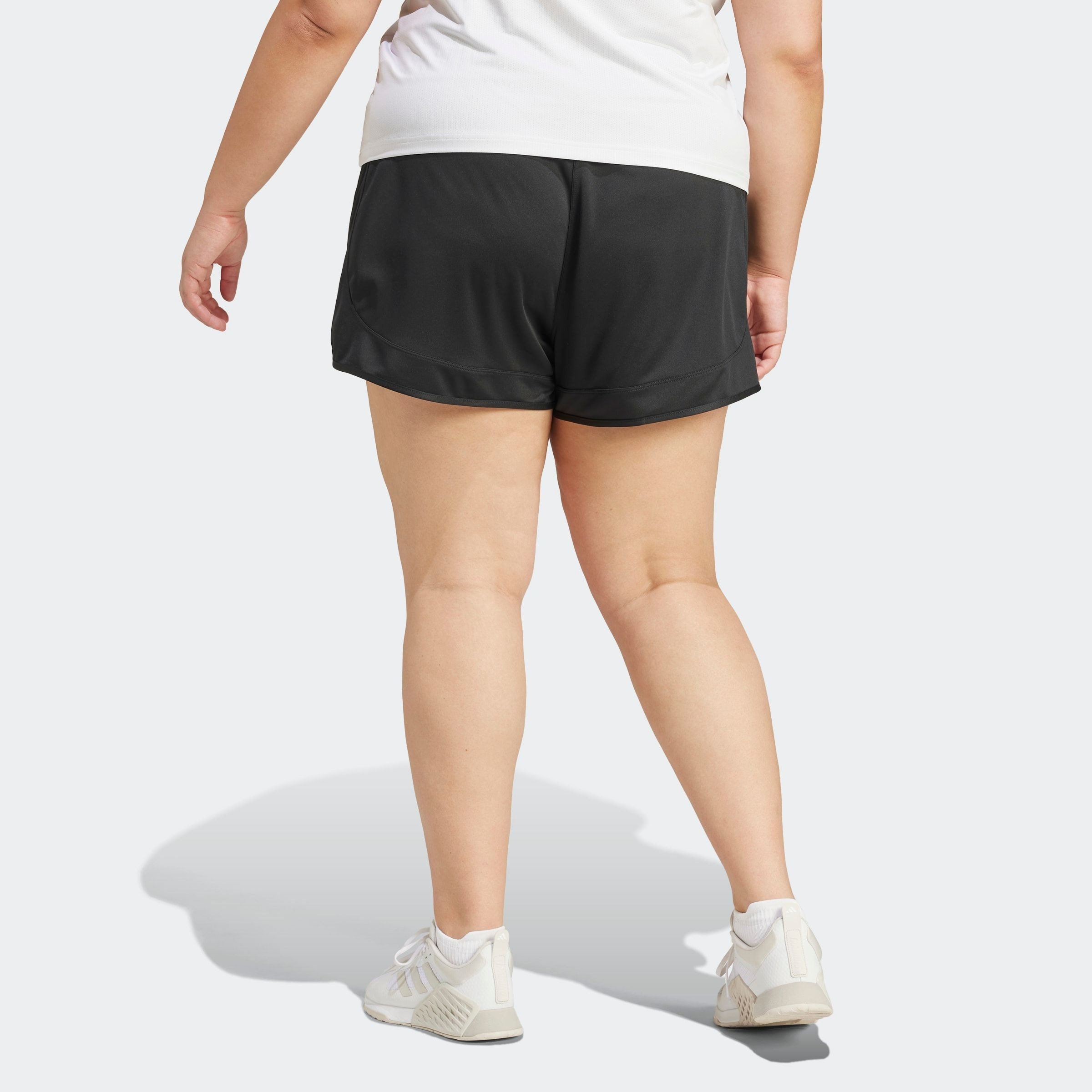 adidas Performance Shorts "PACER ESSENTIALS KNIT HIGH-RISE – GROSSE GRÖSSEN günstig online kaufen