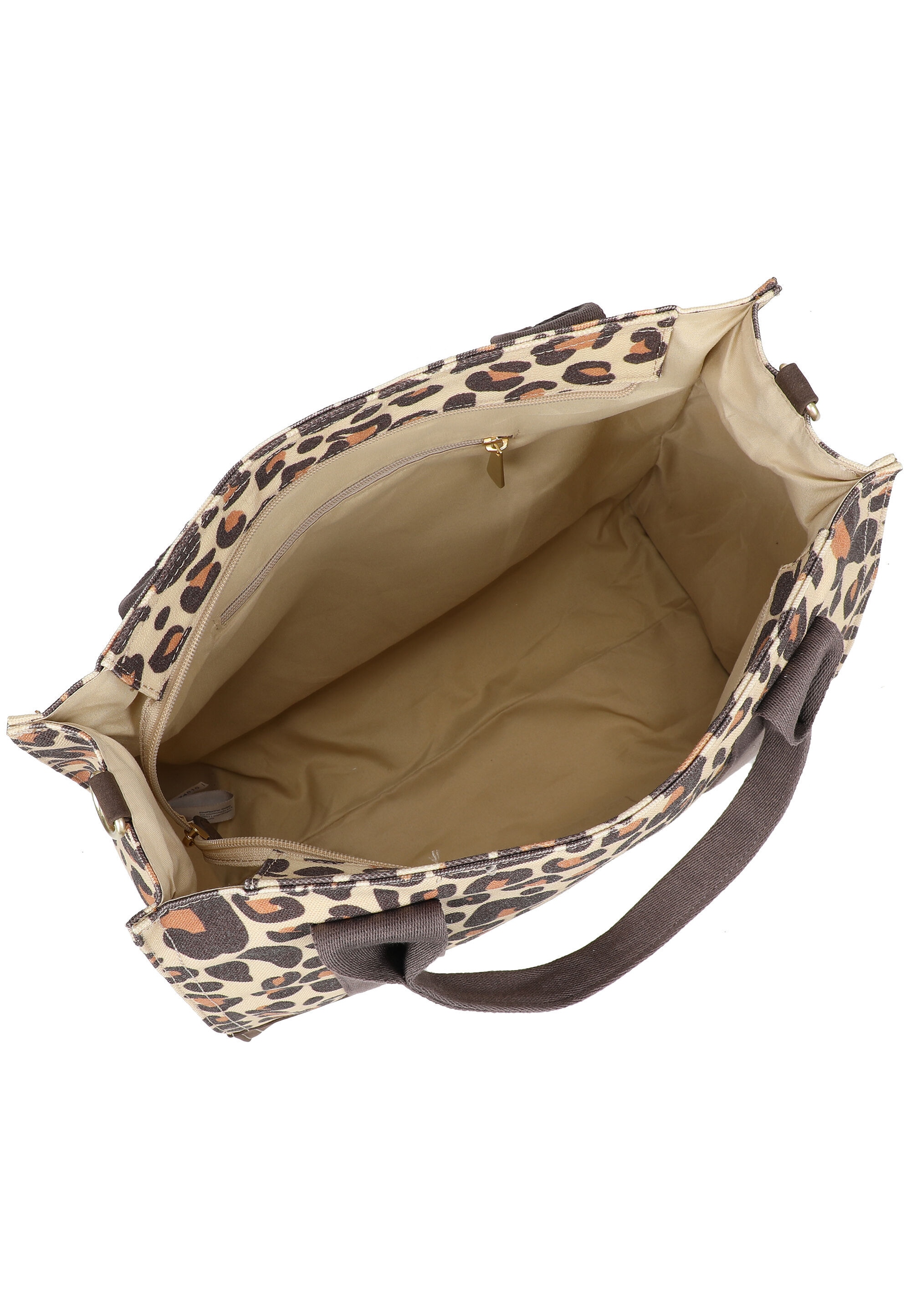 Fritzi aus Preußen »Canvas Tote Bag Limited Leo Camel« mit Leomuster