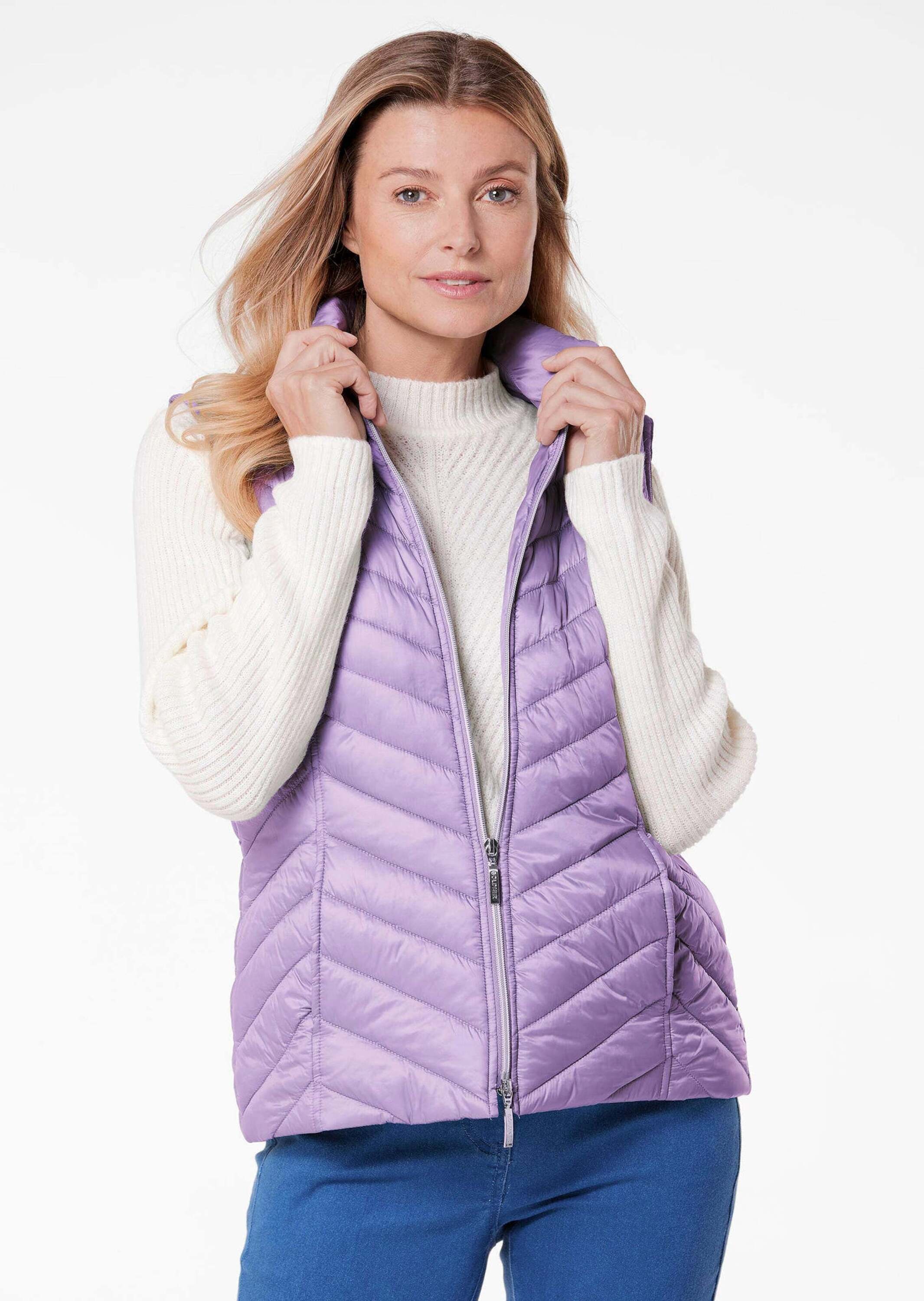 GOLDNER Kurzweste "Kurzgröße Weste mit leichter Wattierung" Leichte Wattier günstig online kaufen