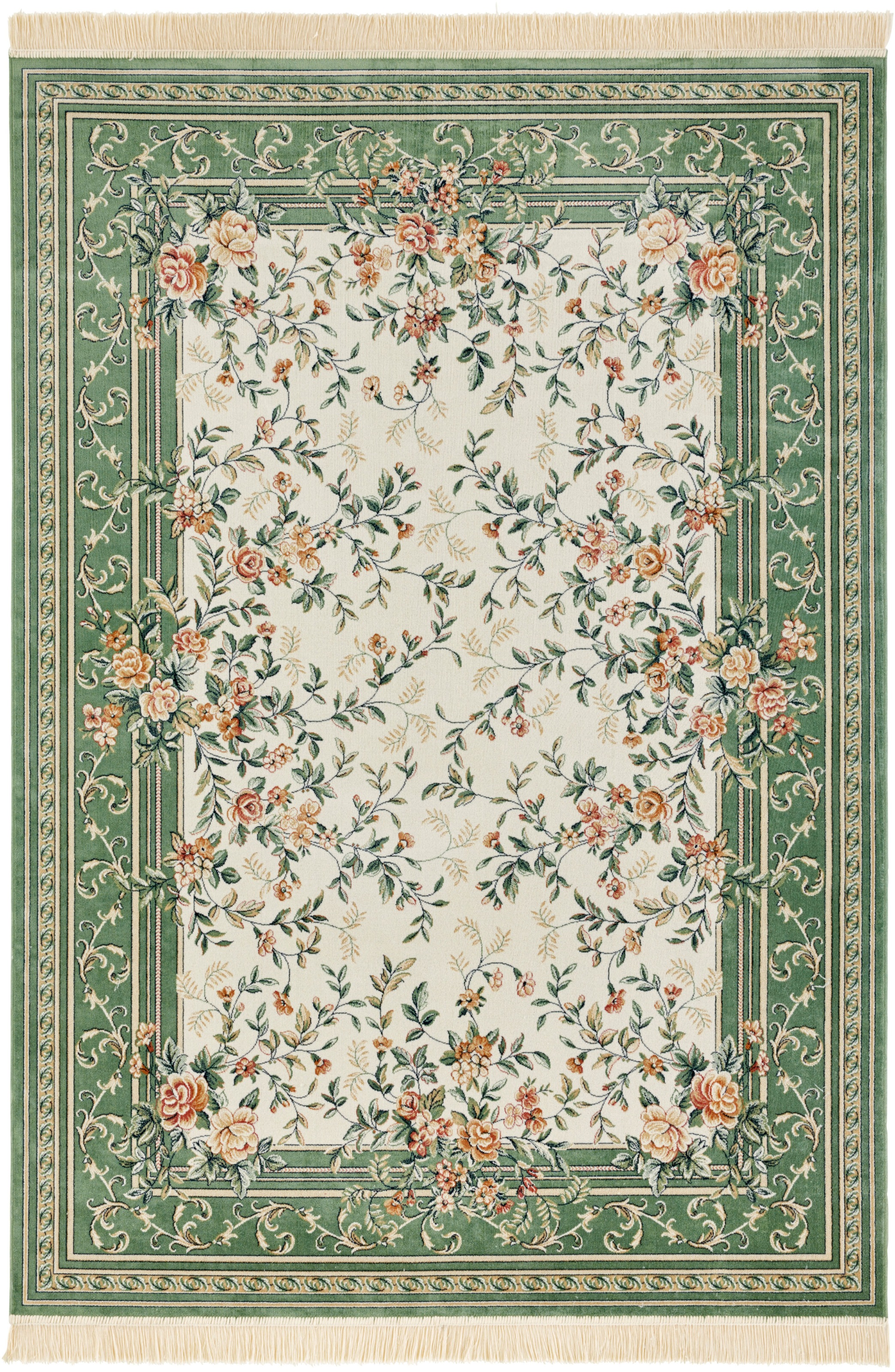 HANSE Home Teppich "Antik Flowers" rechteckig 5 mm Höhe Orientalisch mit Fr günstig online kaufen