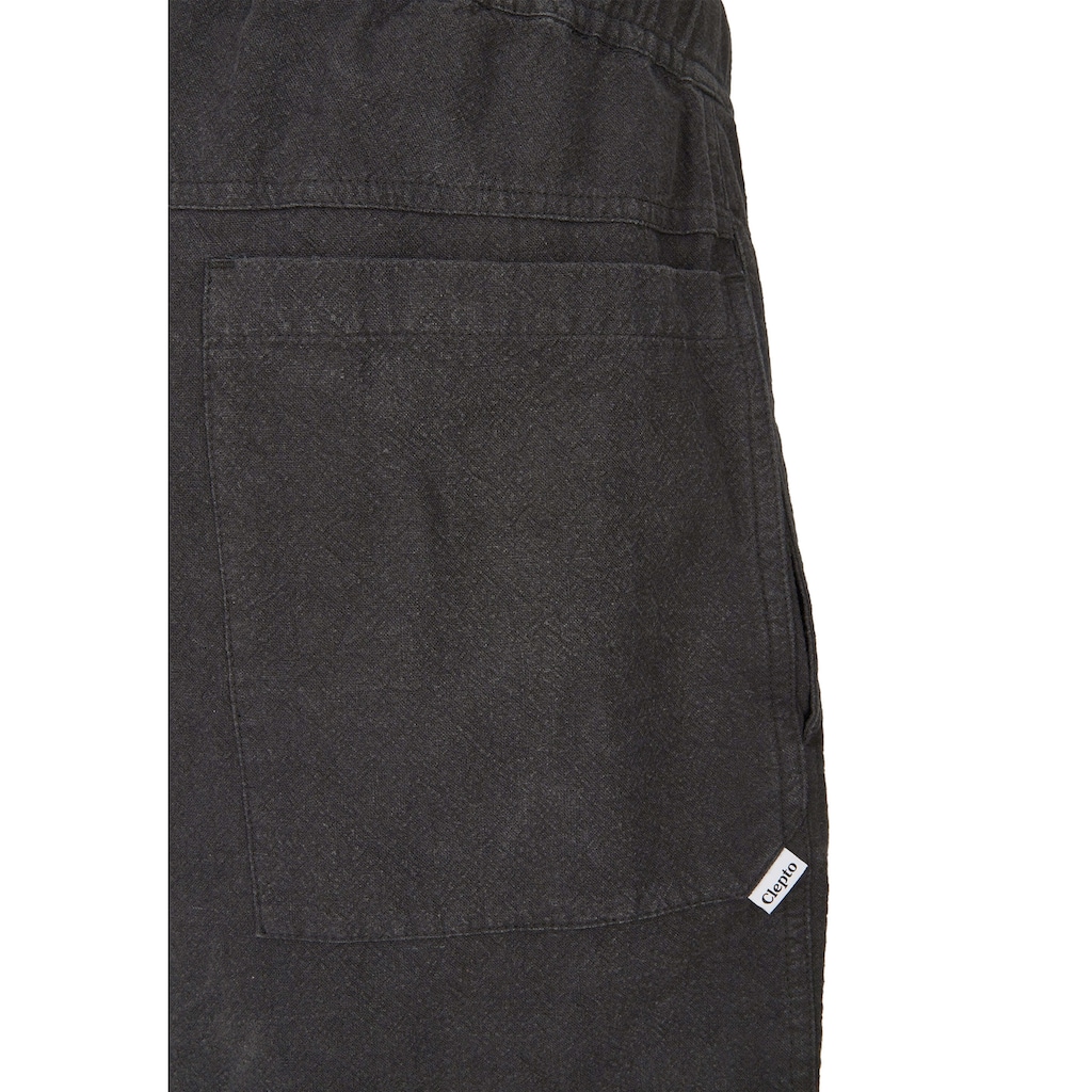 Cleptomanicx Shorts »Steezy Linen«