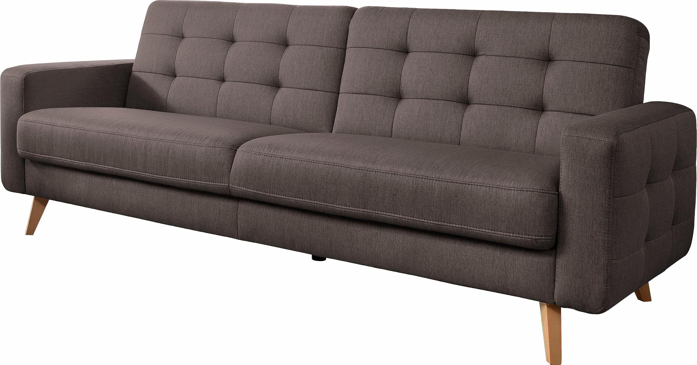 exxpo BAUR - mit sofa kaufen Bettkasten und Bettfunktion | »Nappa«, fashion 3-Sitzer