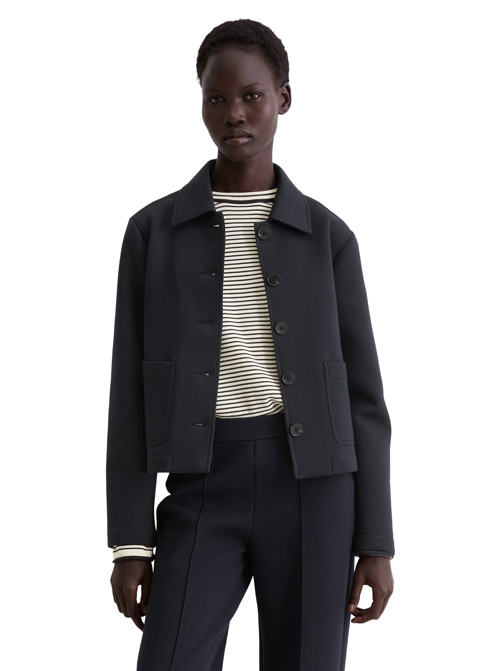 Marc OPolo Jerseyblazer "aus Organic Cotton-Mix" günstig online kaufen