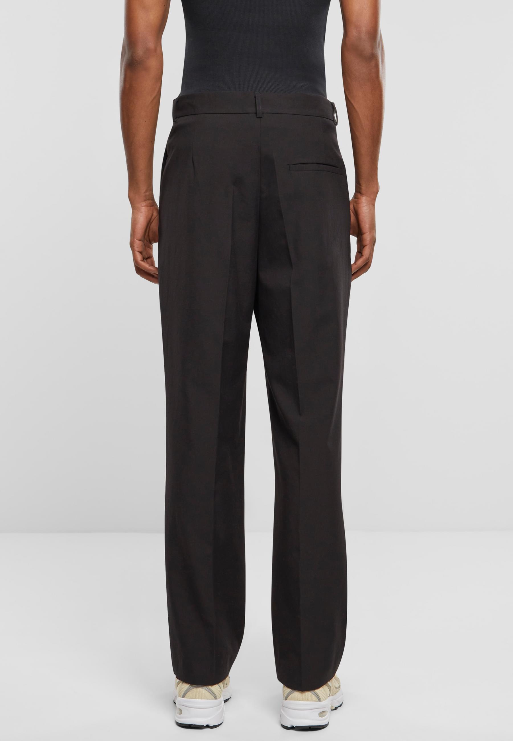 URBAN CLASSICS Stoffhose »Urban Classics Herren Double Pleated Pants«, (1 tlg.)