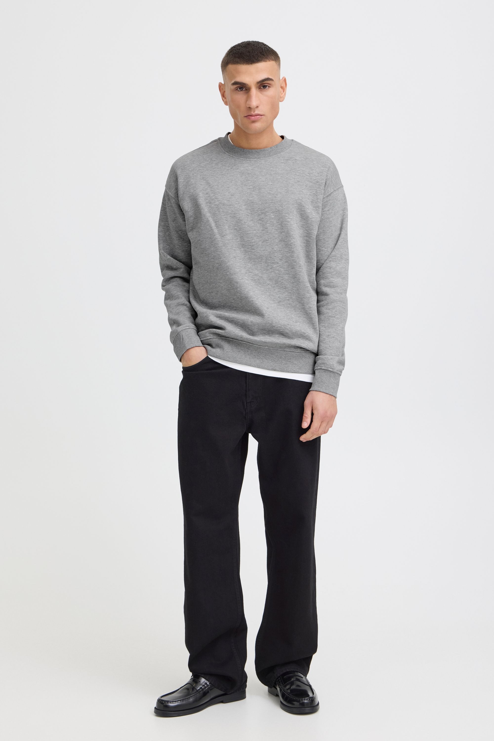 !solid SDLenz Sweatshirt Light Grey Melange M 5