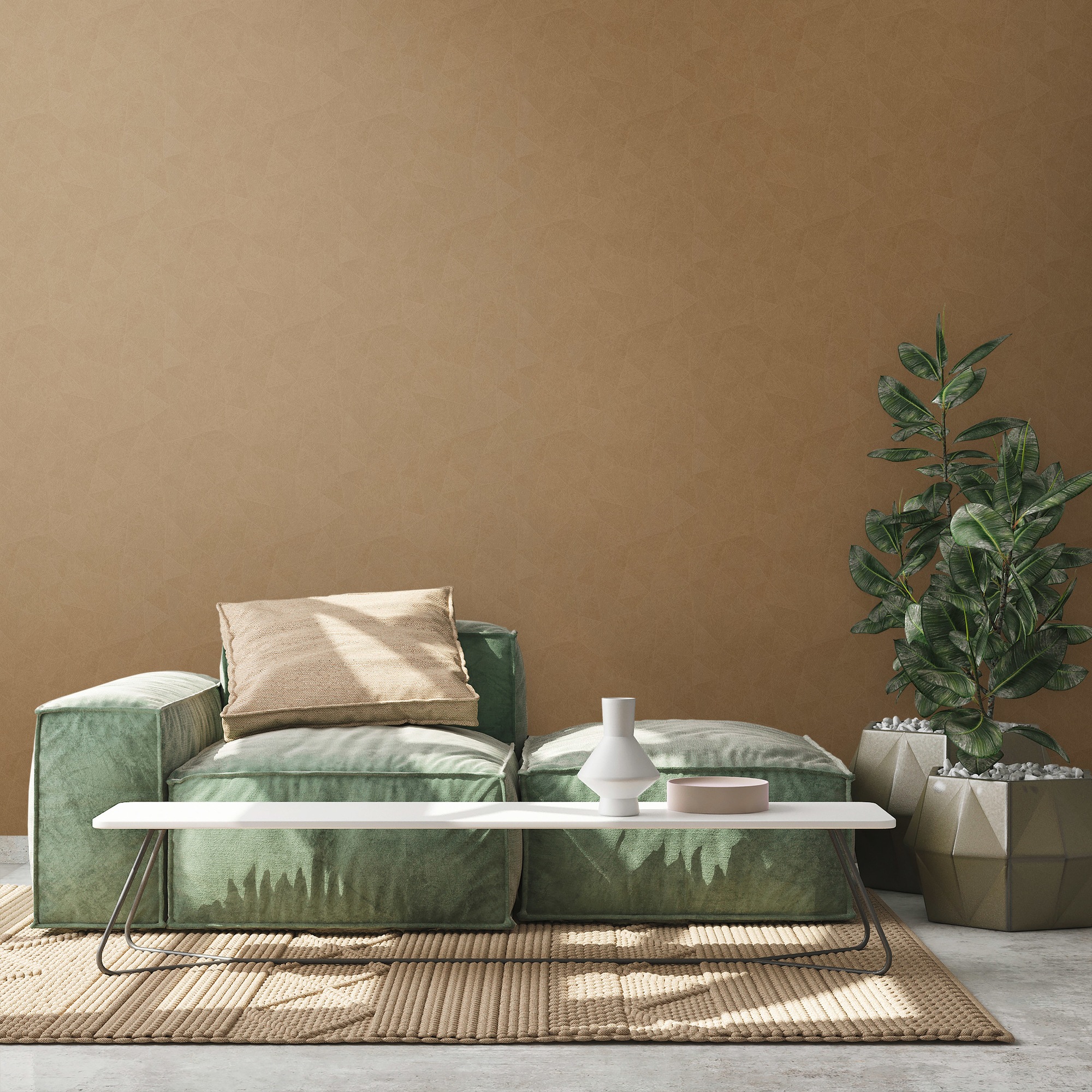 living walls Vliestapete »Metropolitan Stories. Travel Styles. grafische Tapete«, matt-gemustert-neutral, Grafik-Tapete Uni Strukturtapete Designtapete Tapeten Wohnzimmer Flur