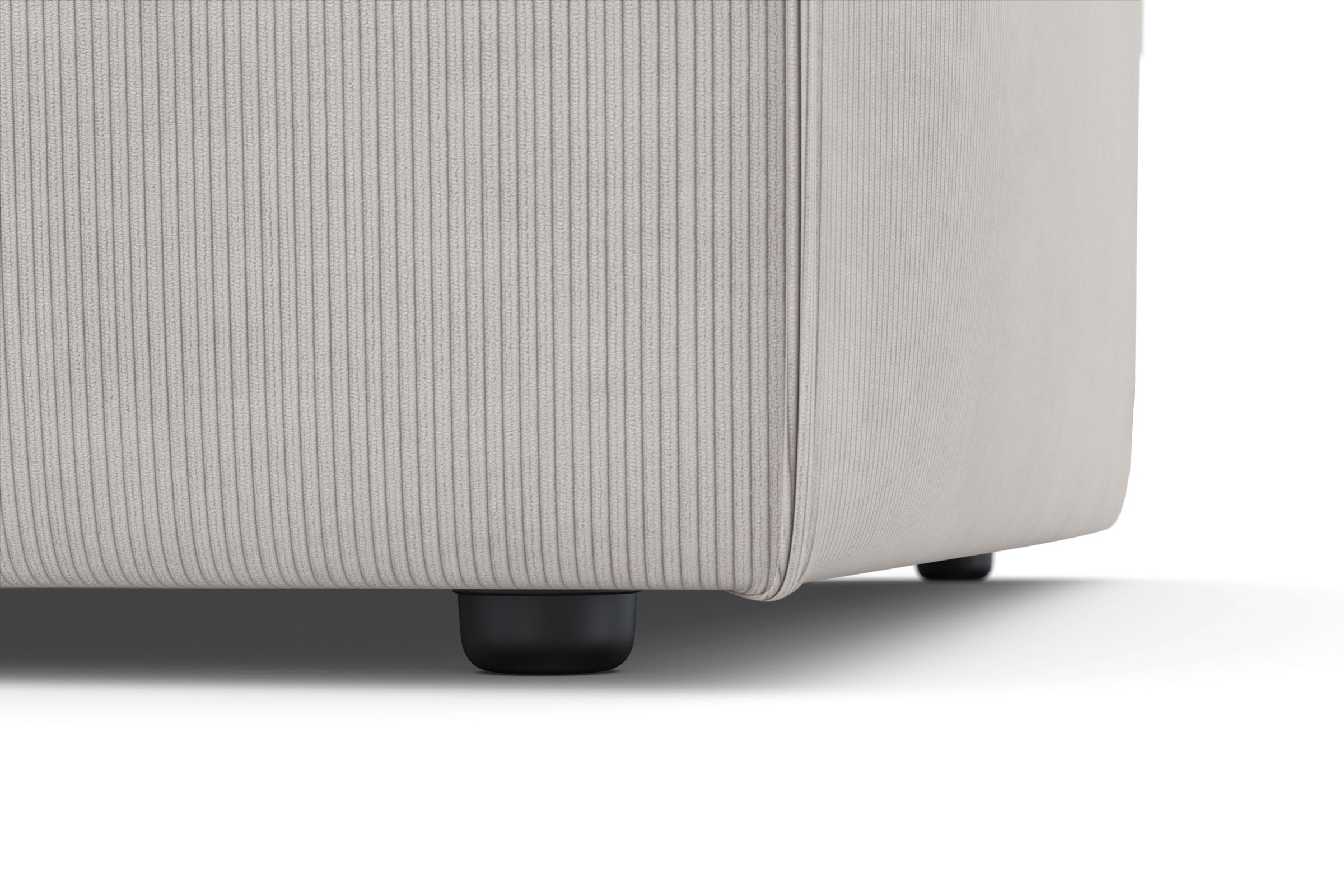 RAUM.ID Ottomane »Merid Chaiselongue, Maße B/T/H: 100/162/70 cm«, als Modul oder separat verwendbar, für individuelle Zusammenstellung