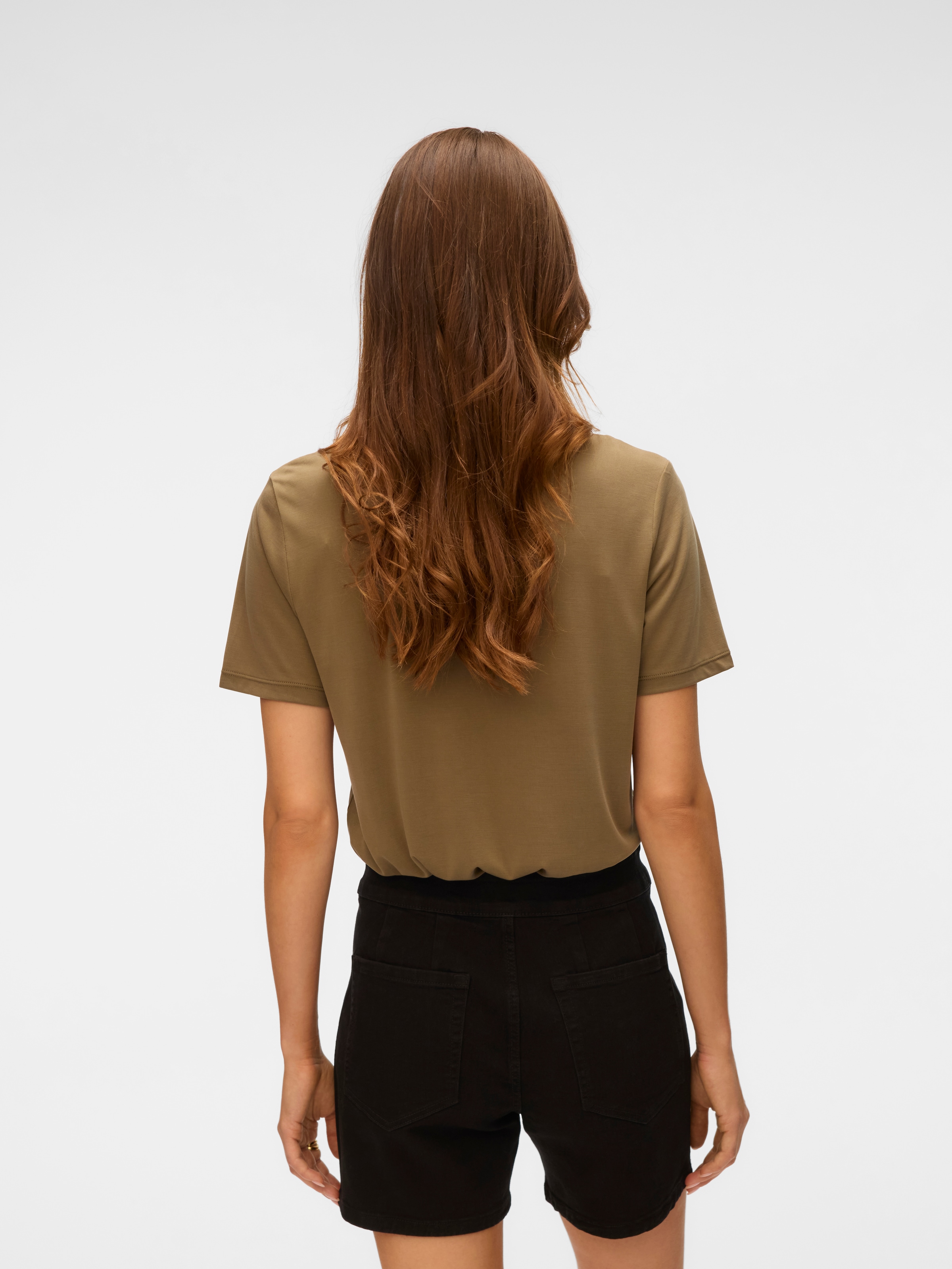 Vero Moda Kurzarmshirt »VMSAVANNAH LACE 2-WAY SS TOP JRS«