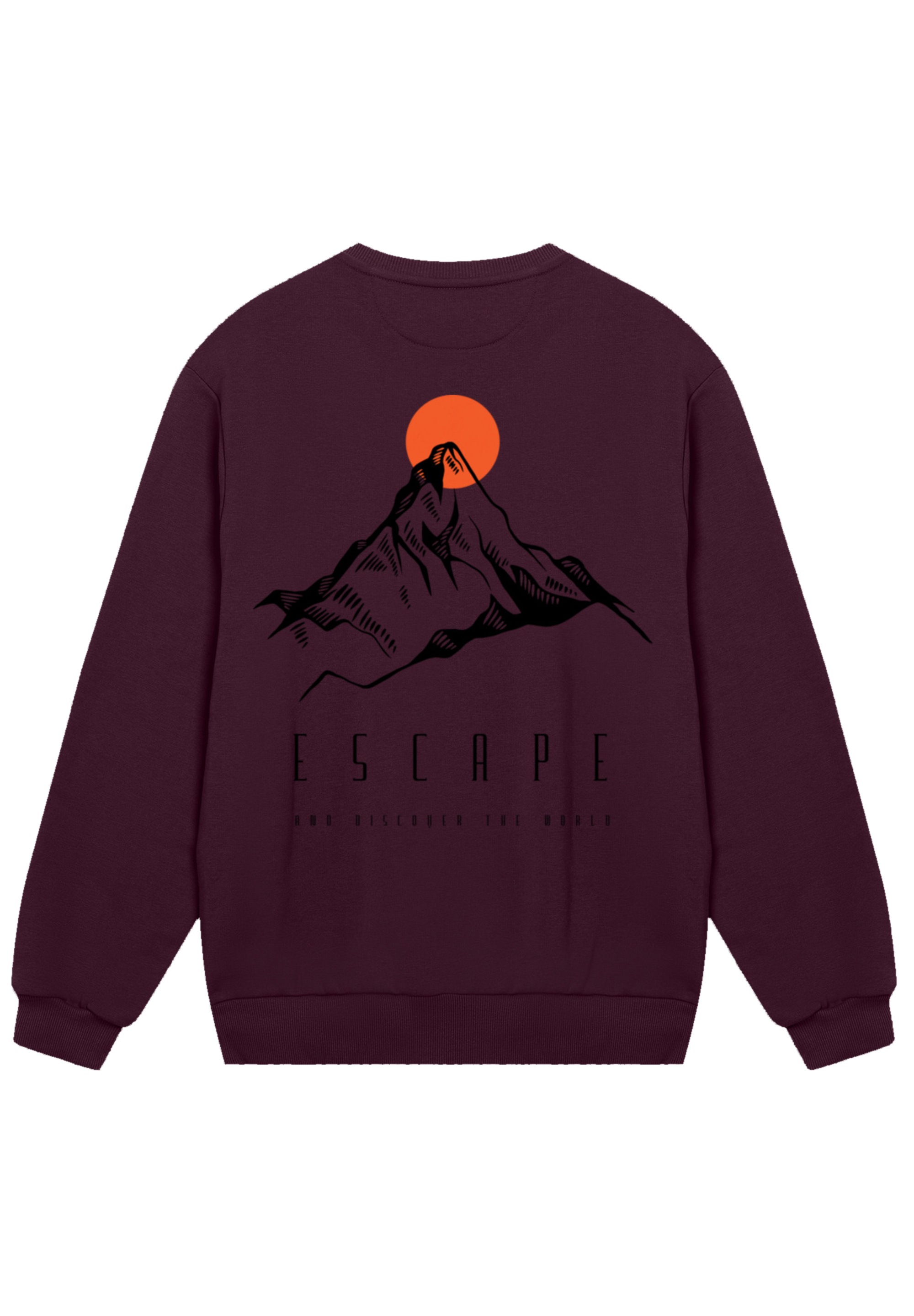 F4NT4STIC Sweatshirt "Escape Discover the World Mountain", Premium Qualität günstig online kaufen