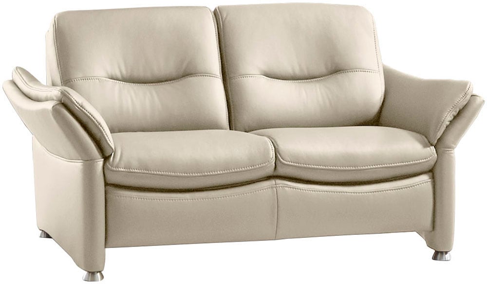 2-Sitzer »Ledersofa, Breite 164 cm«, aus Leder, optional Kopfstütze u. WallAway-Funktion