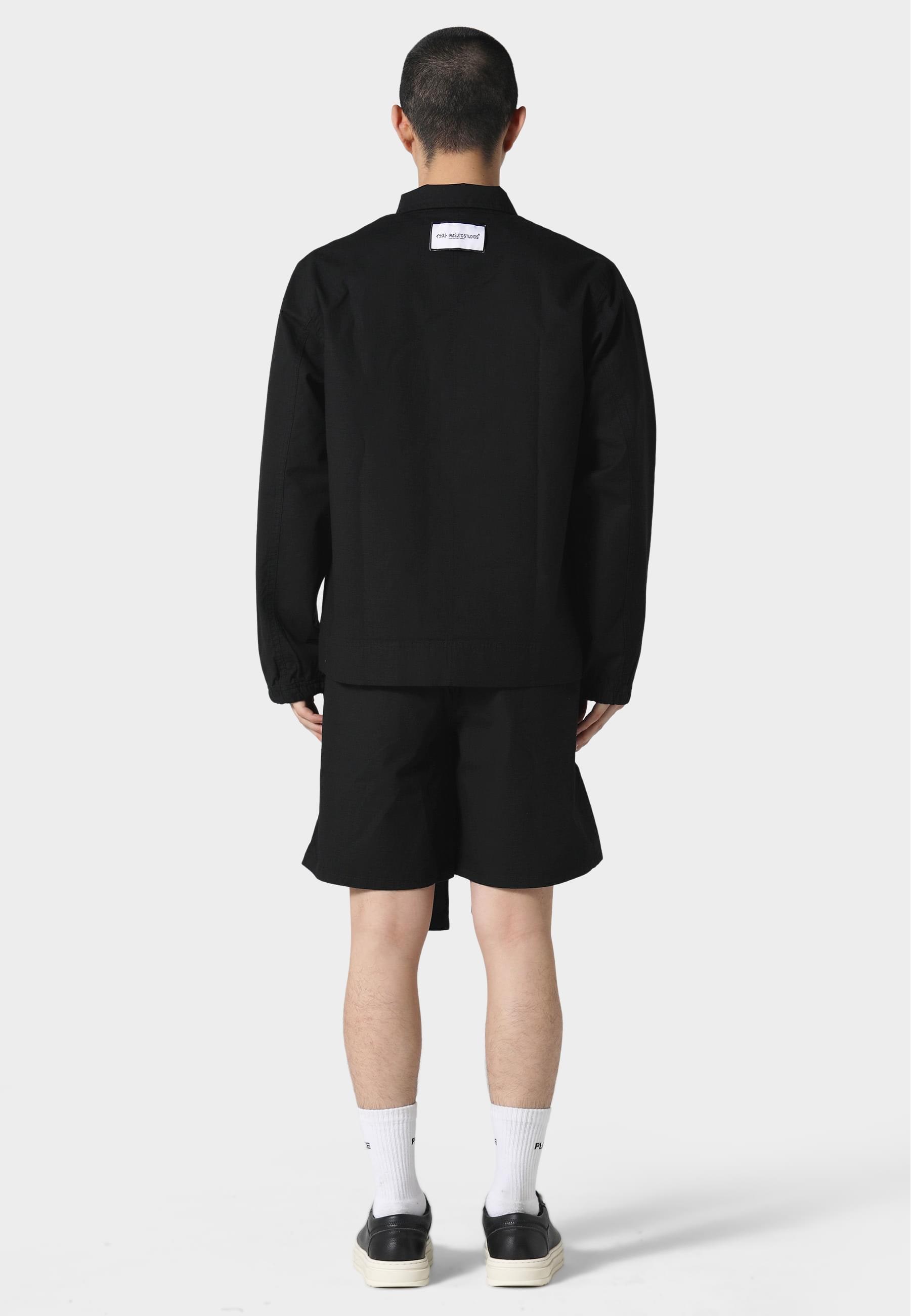 Irasuto Studios Cargoshorts »Irasuto Studios RIP STOP PLEATED SHORTS«, (1 tlg.)
