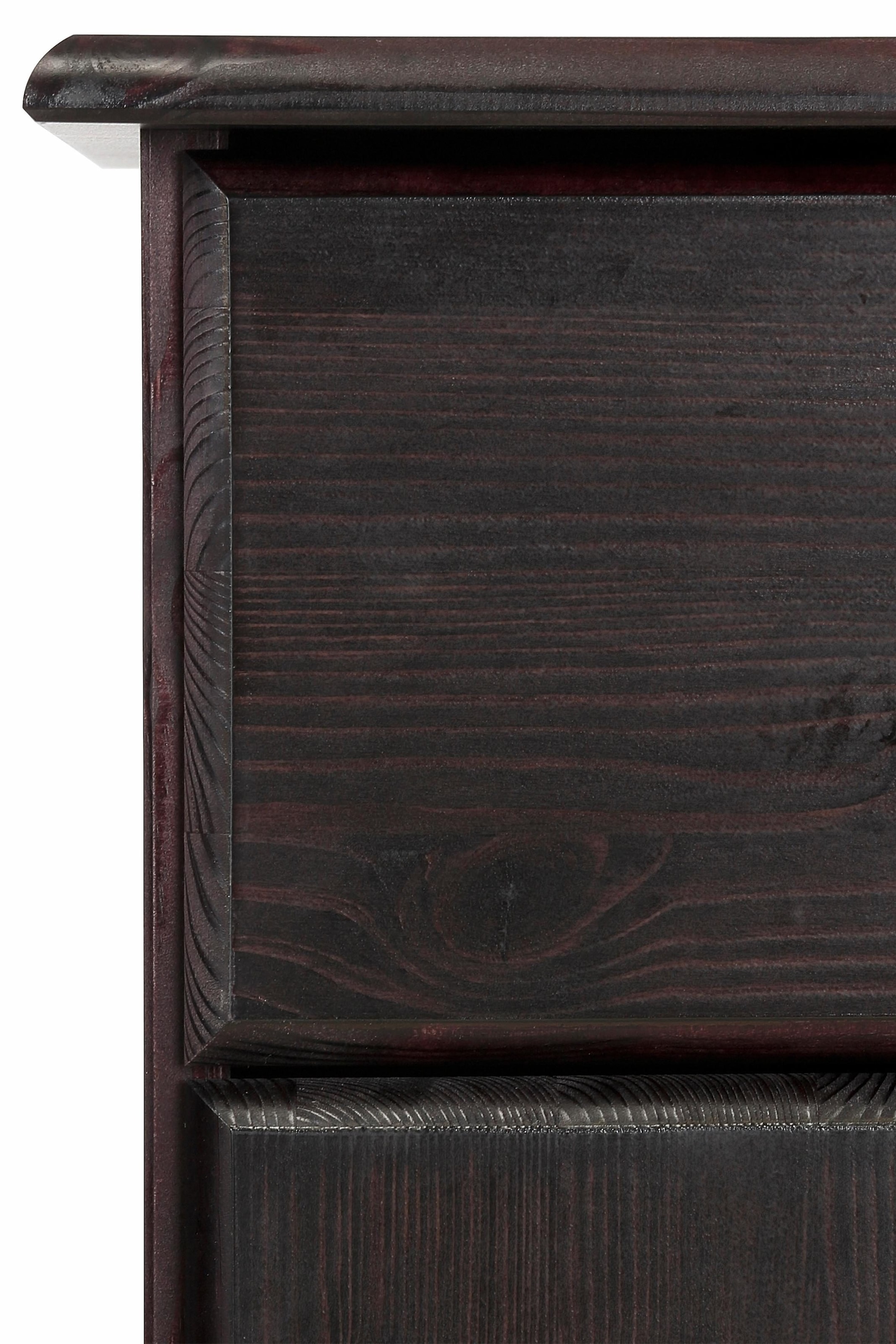 Home affaire Sideboard »Mette«, Kommode mit gefrästen, kugelförmigen Füßen, Breite 120 cm