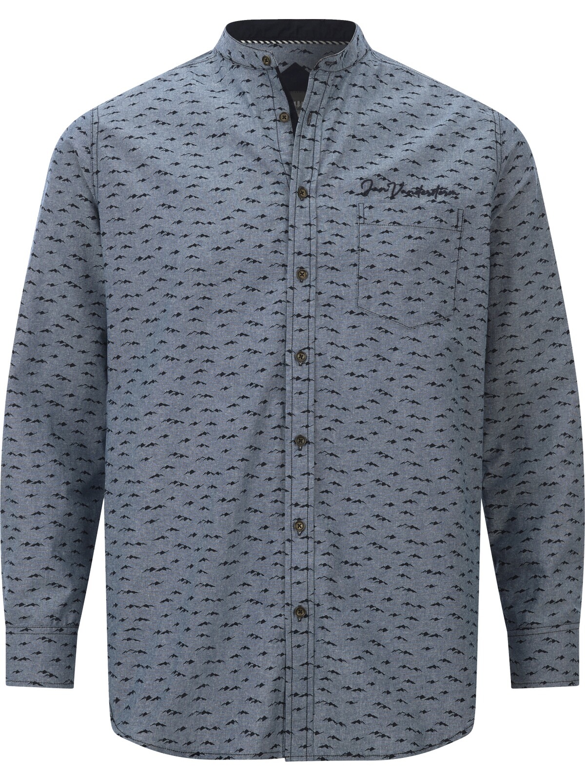 Jan Vanderstorm Langarmhemd "Hemd LEIFBJORN" günstig online kaufen