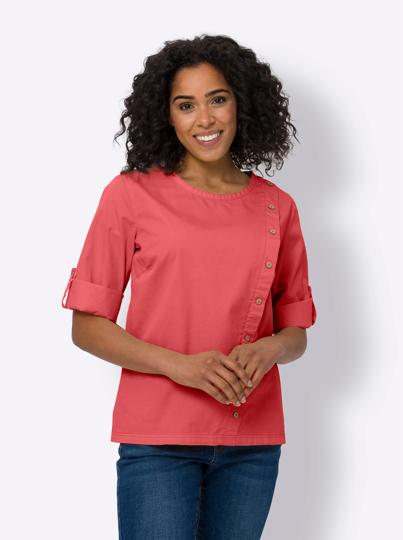 Classic Basics Jeansbluse günstig online kaufen