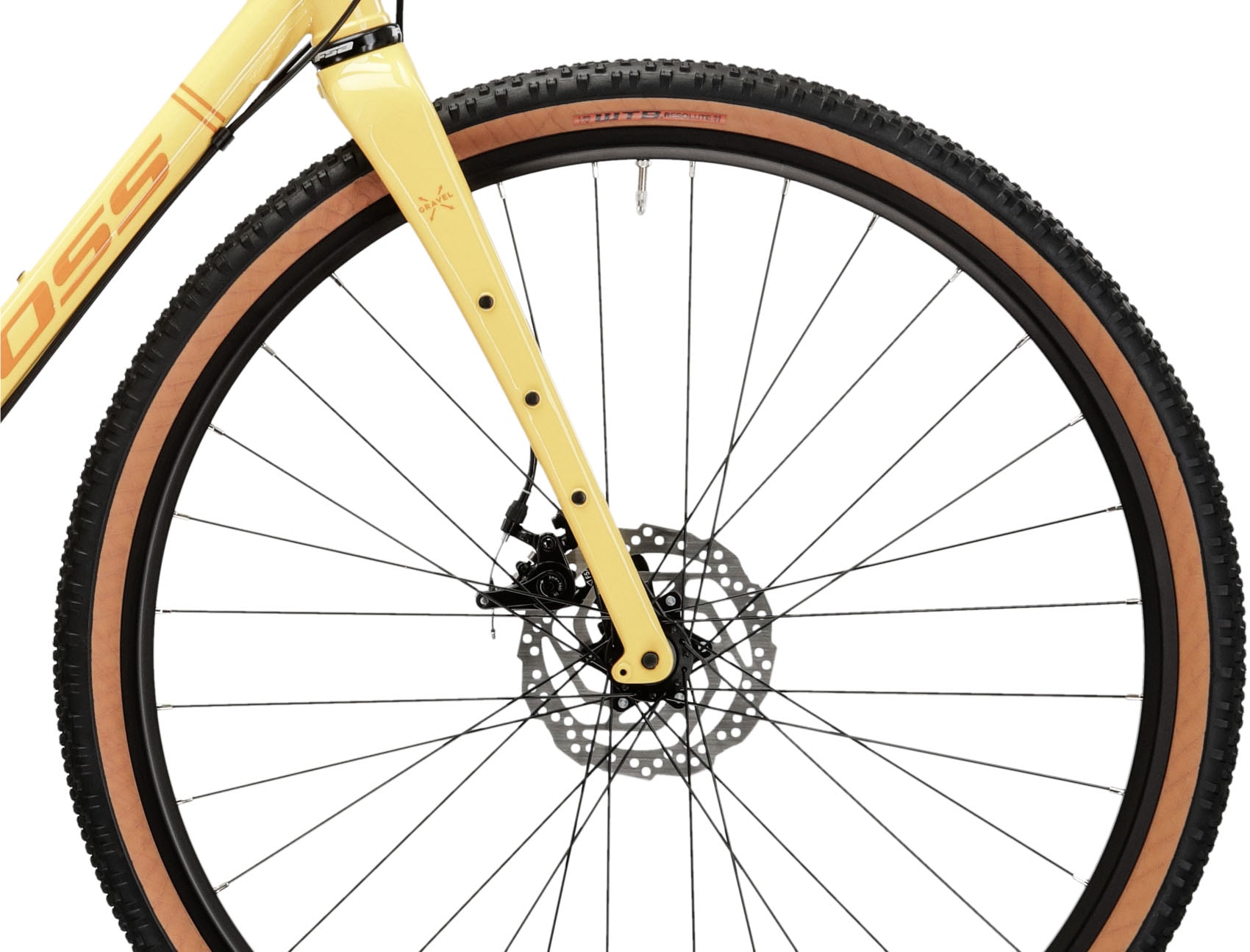 Kross Gravelbike »KROSS Gravelbike Esker 4.0 28" gelb«, 20 Gang, Shimano, GRX RX400 Schaltwerk, Kettenschaltung