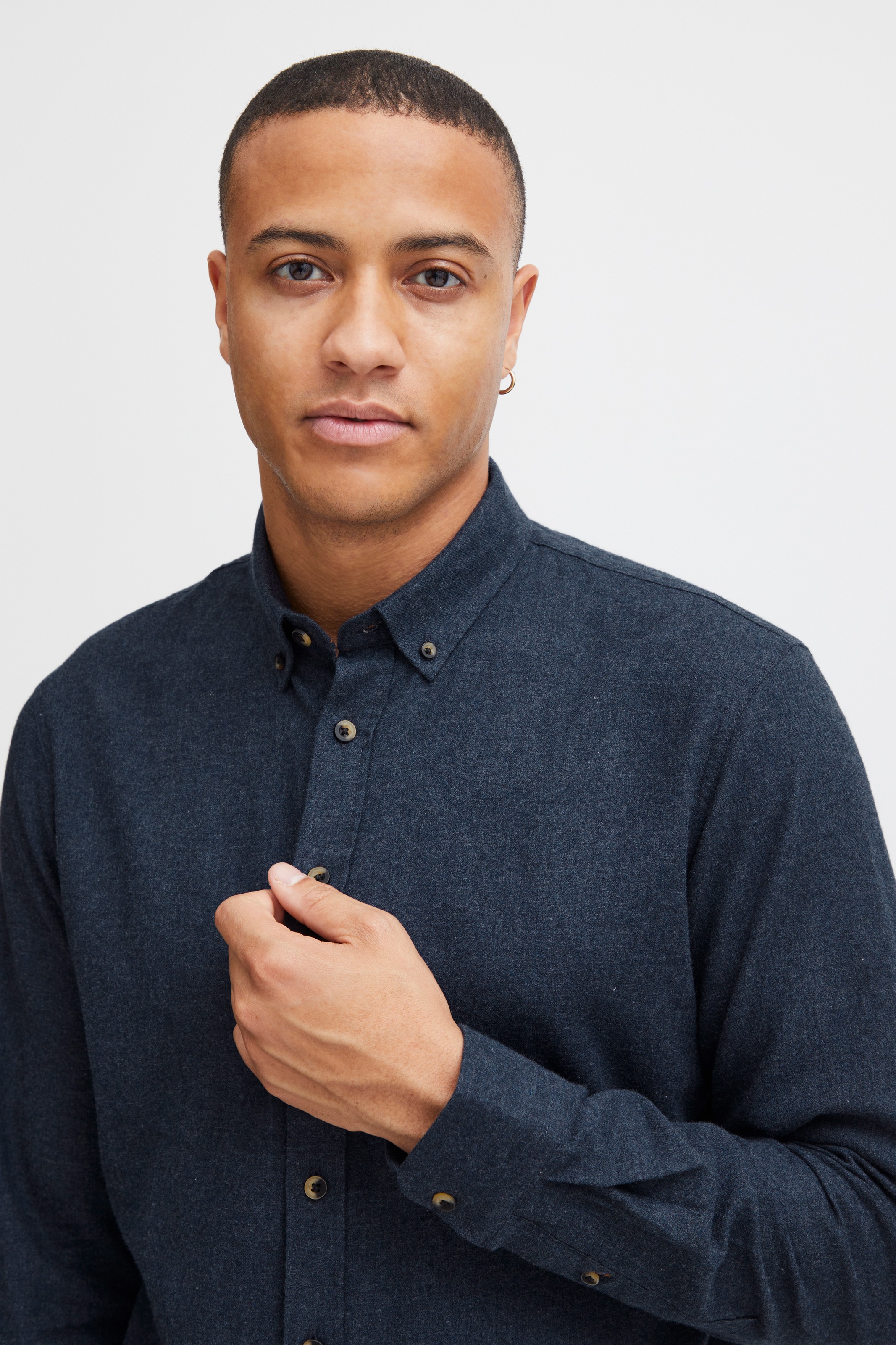 Blend Langarmhemd "BHBurley shirt" Baumwolle, regular fit günstig online kaufen