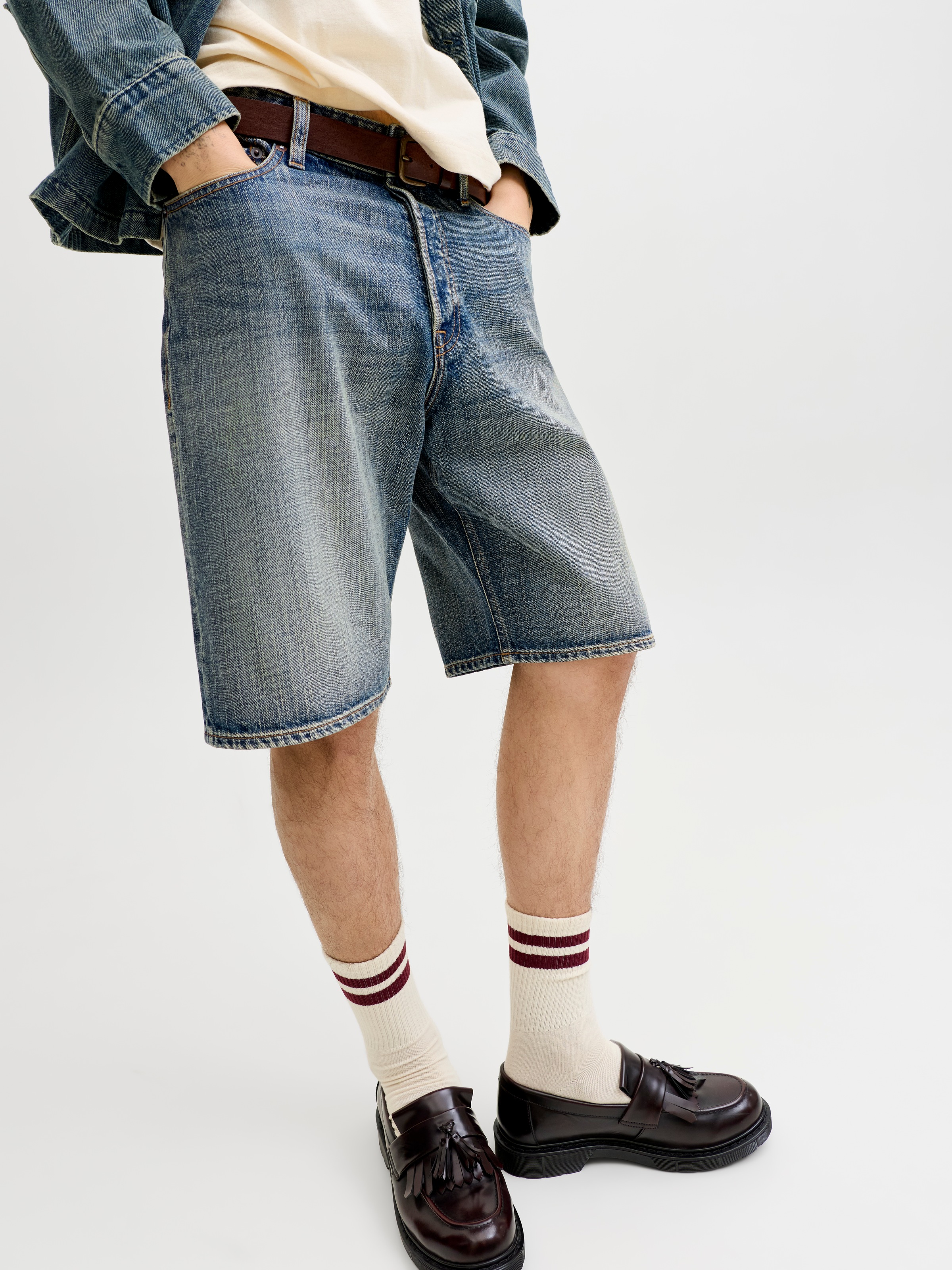 Jack & Jones Relaxshorts "JJIALEX JJORIGINAL SHORTS SBD 300 SN" Baumwolle, günstig online kaufen