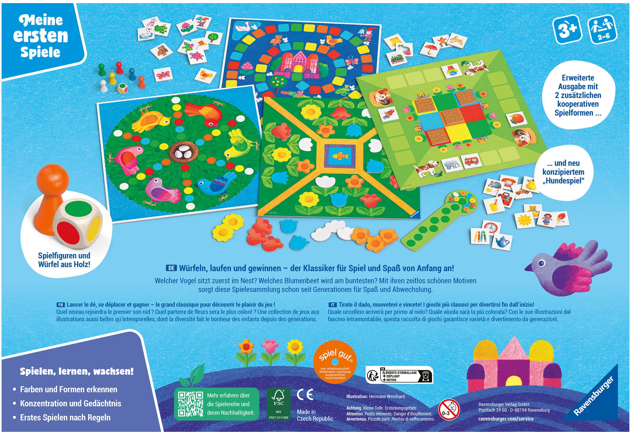 Ravensburger Spiel »4 erste Spiele« Made in Europe