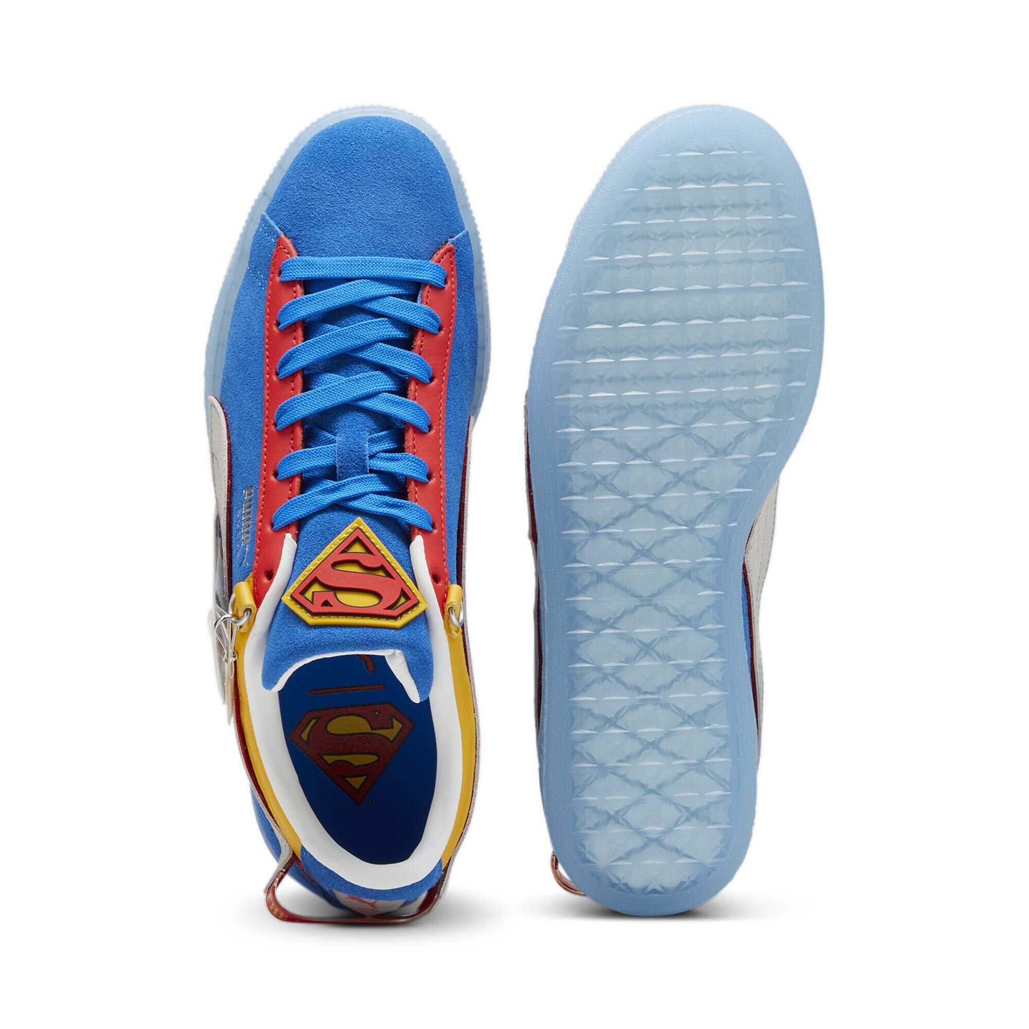 PUMA Sneaker »PUMA x SUPERMAN 85th Anniversary Suede Sneakers Erwachsene«
