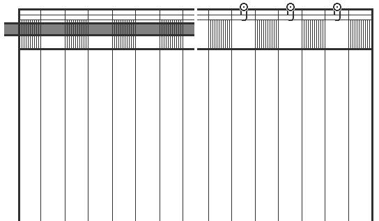 (1 HxB: | you! St.), »Zen«, Schlaufen Neutex mit BAUR Vorhang verdeckten 245x142, for Schal