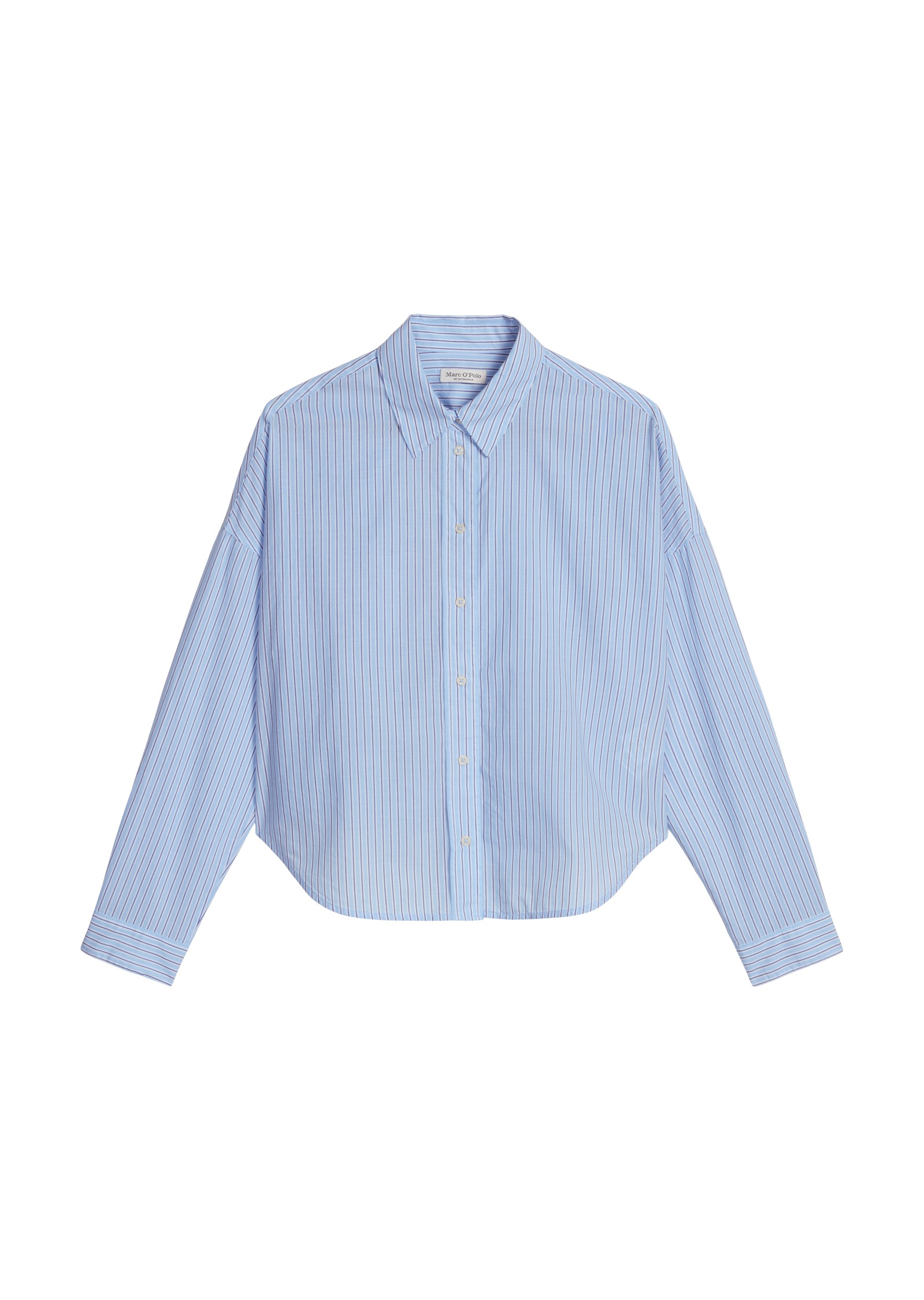 Marc O'Polo Langarmbluse »aus Baumwoll-Chambray«