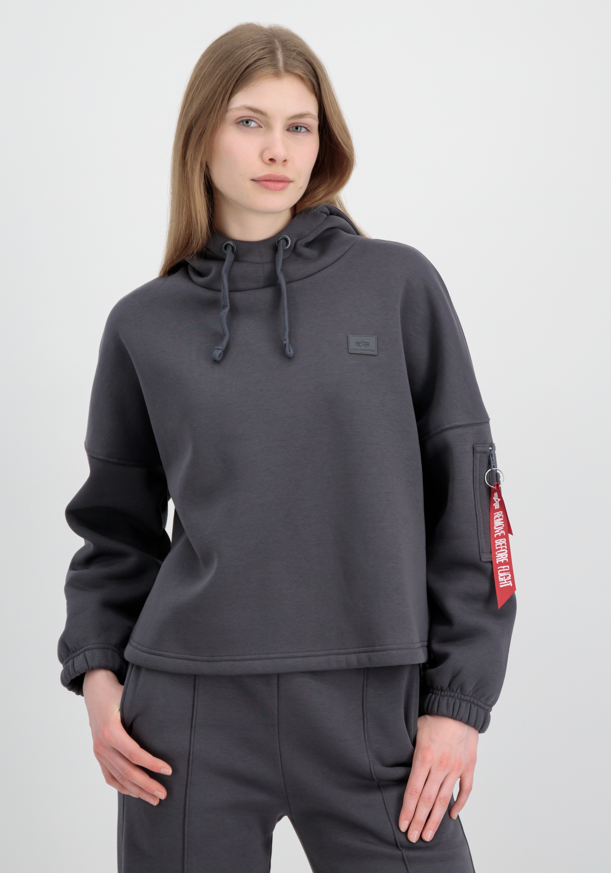 Hoodie »Alpha Industries Women - Hoodies X-Fit Label OS Hoodie Wmn«