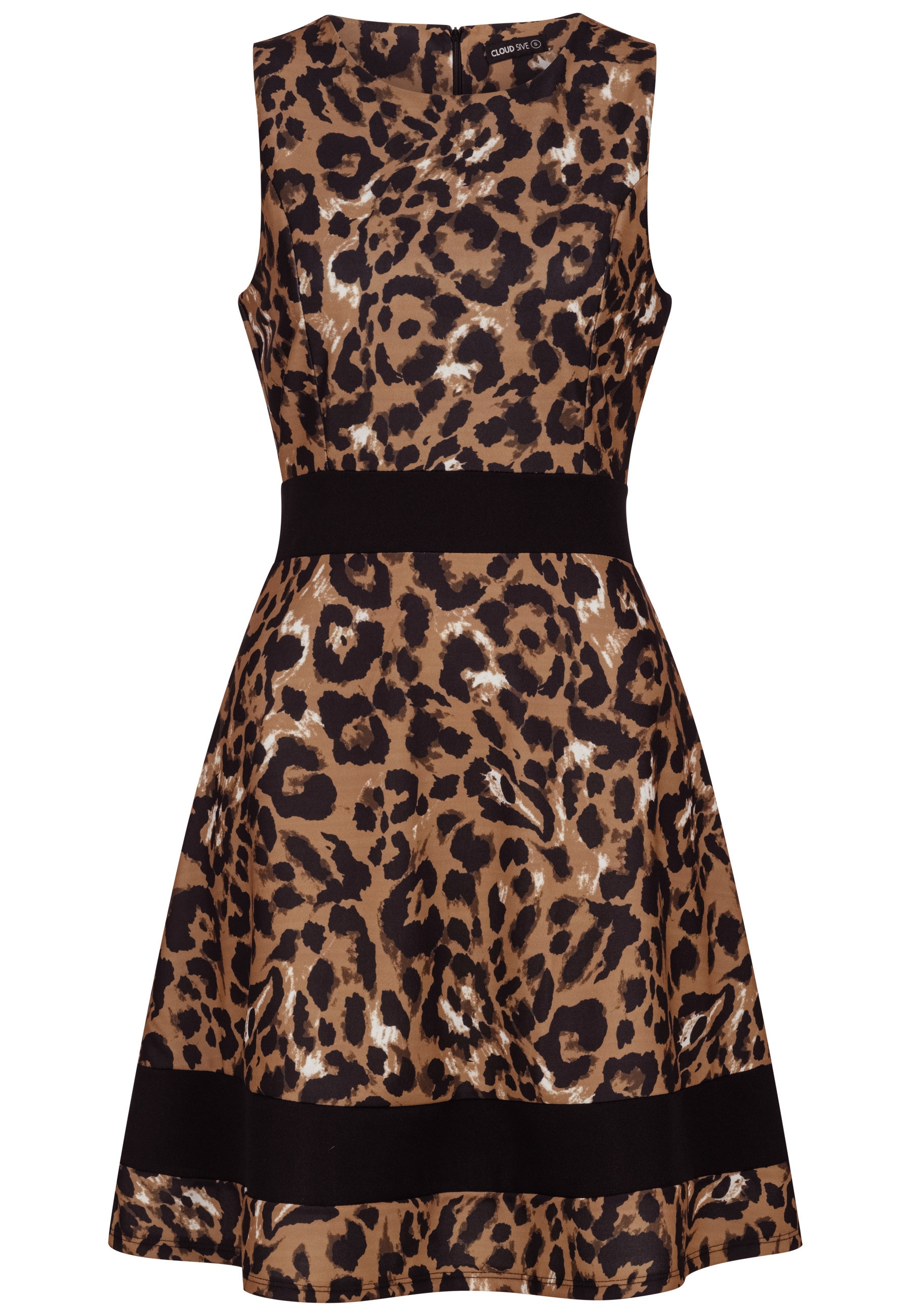 CLOUD 5IVE Shirtkleid "CLOUD 5IVE Cloud 5ive Dress with All-Over Leo Print günstig online kaufen