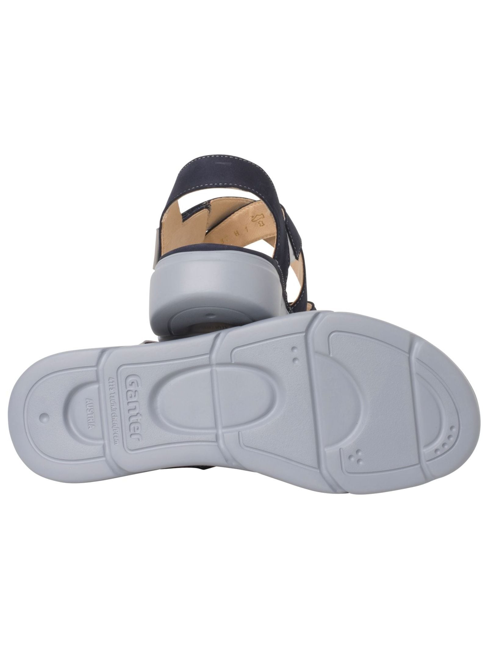 Ganter Riemchensandale »Ganter Sandalen Nubukleder«
