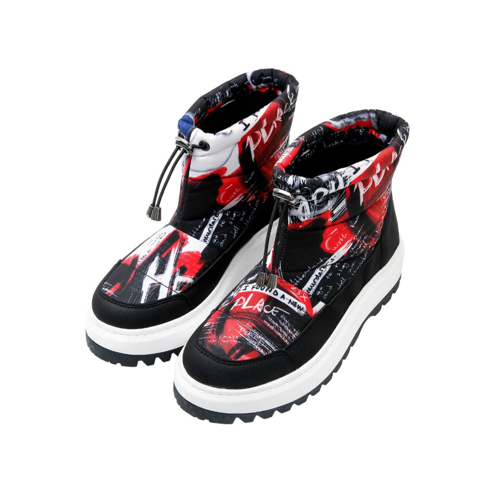 DOGO Bootsschuh »Glowy Boots Schnürstiefel What Do U Want Damen Stiefeletten«  Handgefertigt