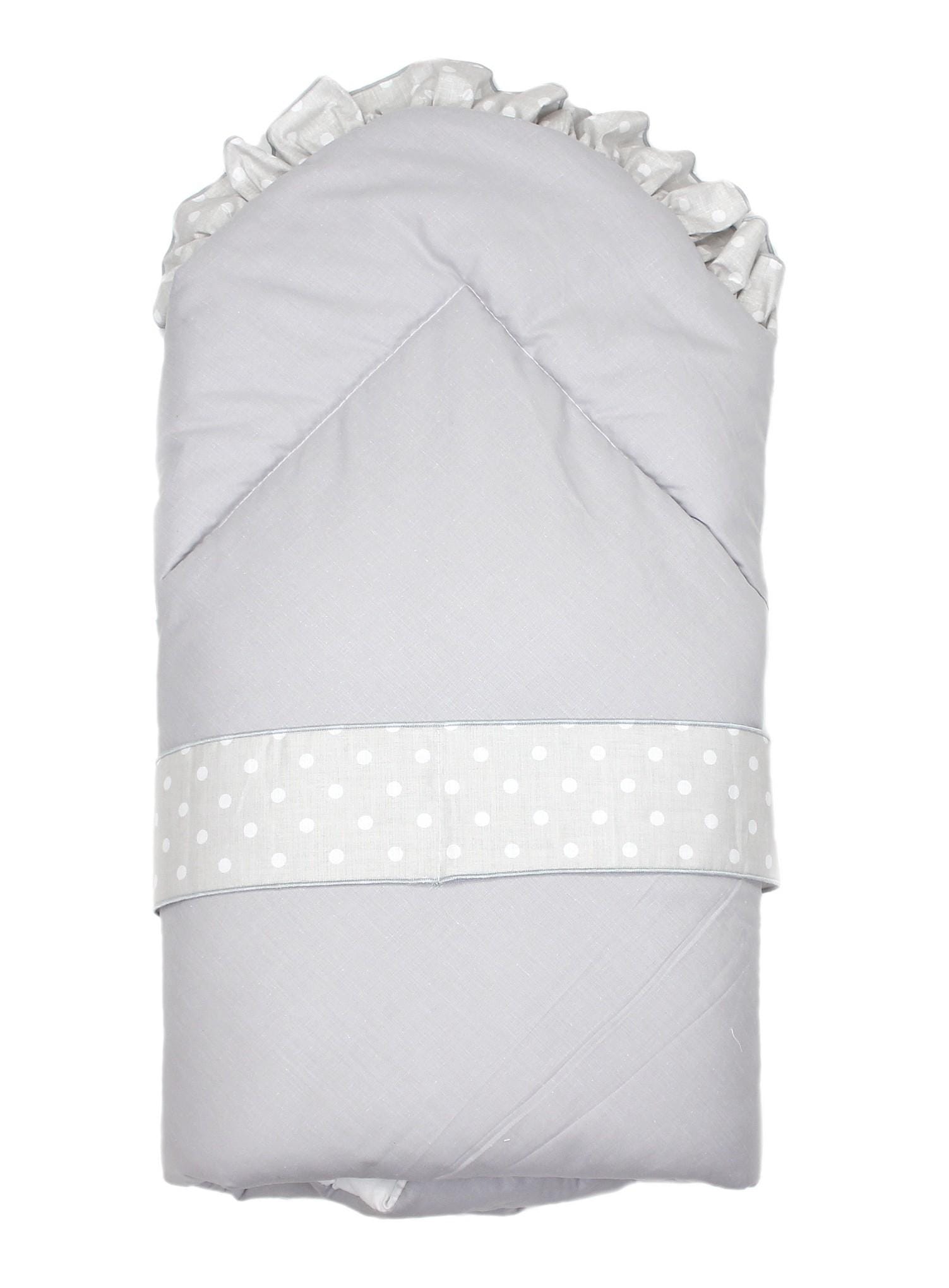 TupTam Wohndecke »Einschlagdecke Unisex Baby Einschlagdecke mit Schleife«