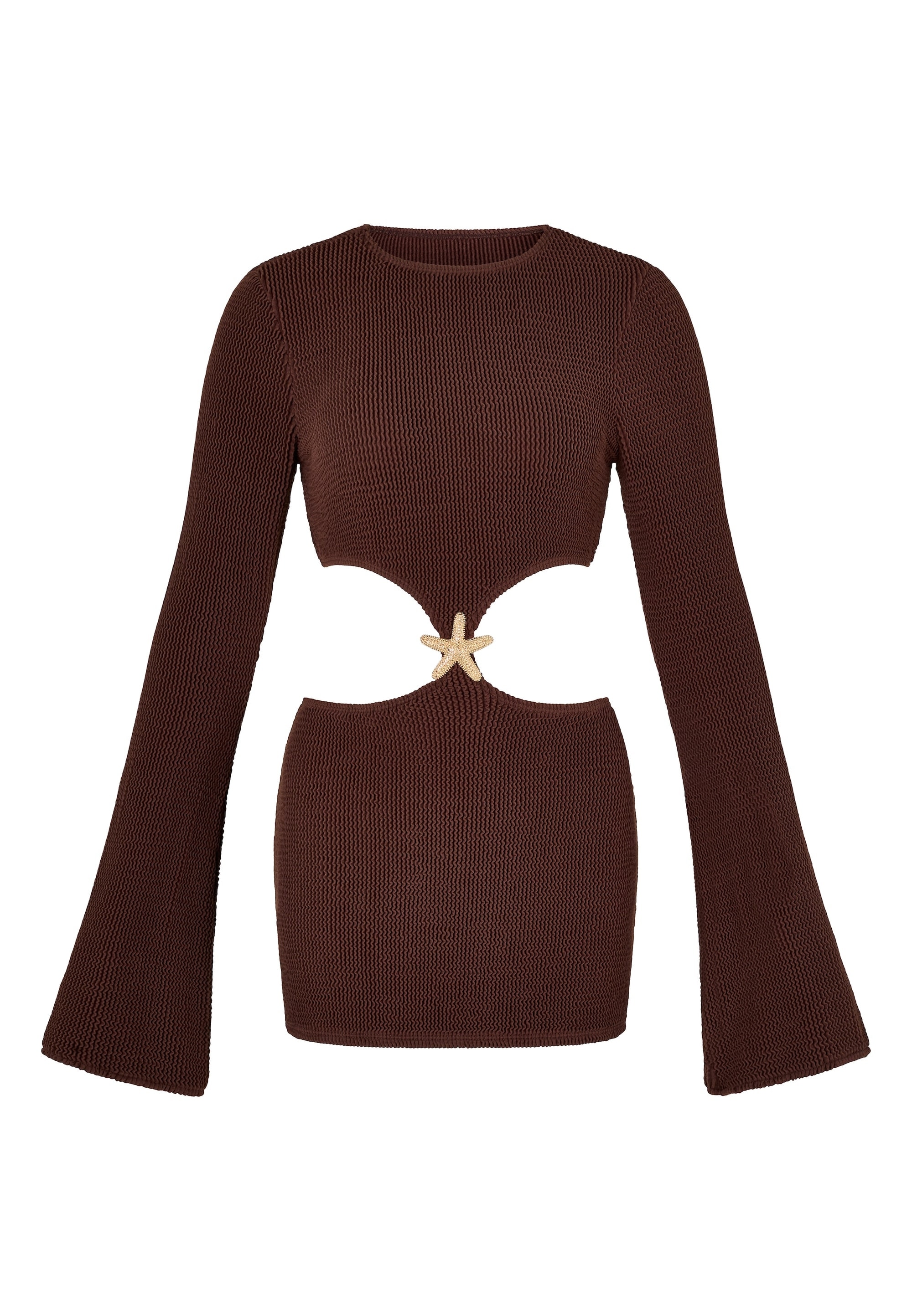 Moda Minx Jerseykleid »Scrunch Starfish«, (1 tlg.), mit tollem Seestern-Element