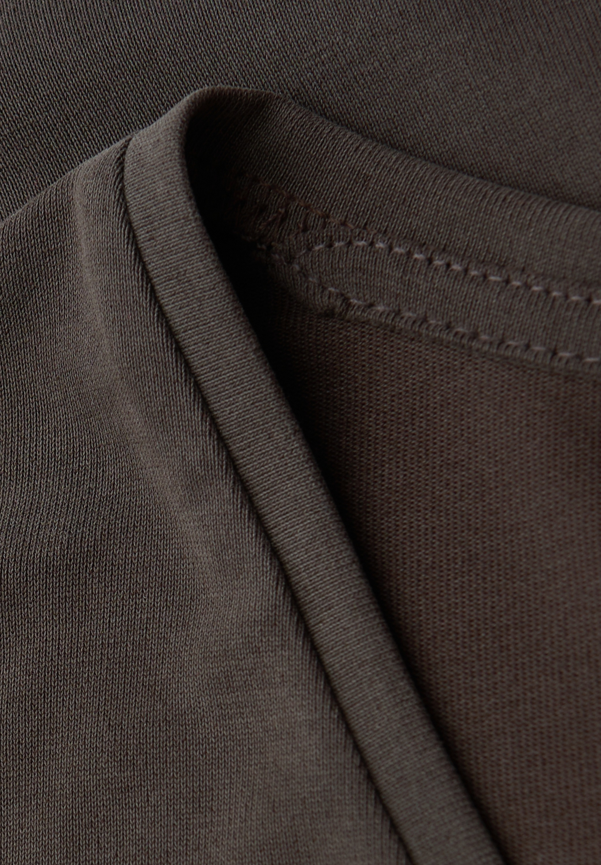 STREET ONE STUDIO Langarmshirt in Unifarbe