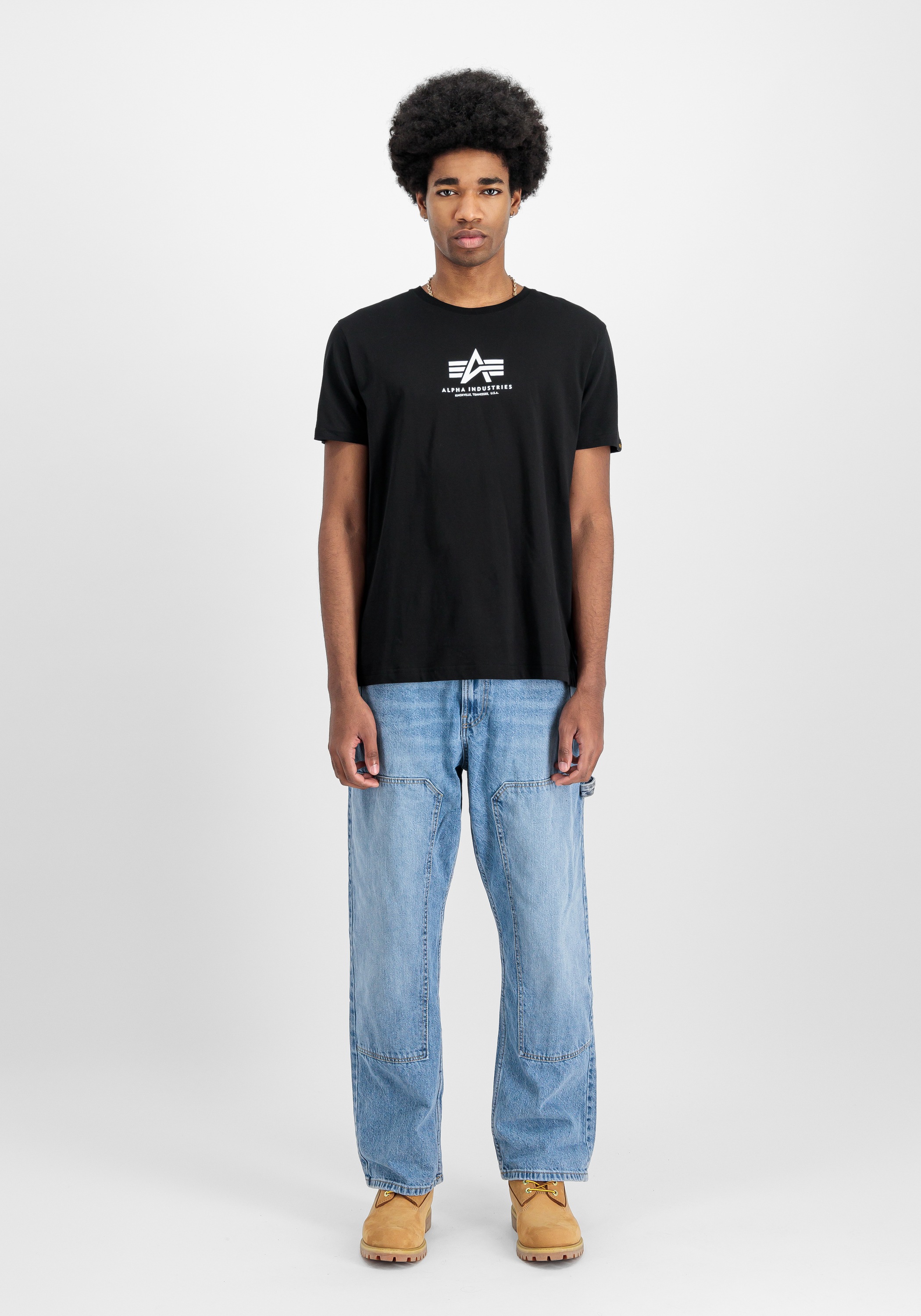 Alpha Industries T-Shirt »Alpha Industries Men - T-Shirts Basic T-Shirt ML«