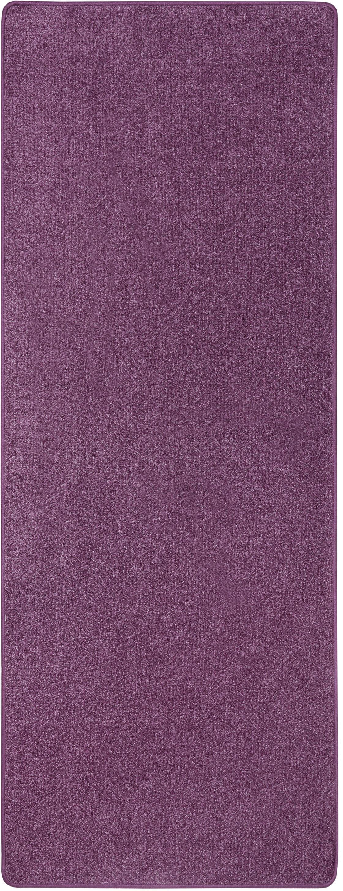 Hanse Home Exclusiv Läufer »Liberty«, rechteckig, 7 mm Höhe, Uni-Meliert, robust, kräftige Farben, rundherum farbige Kettelung