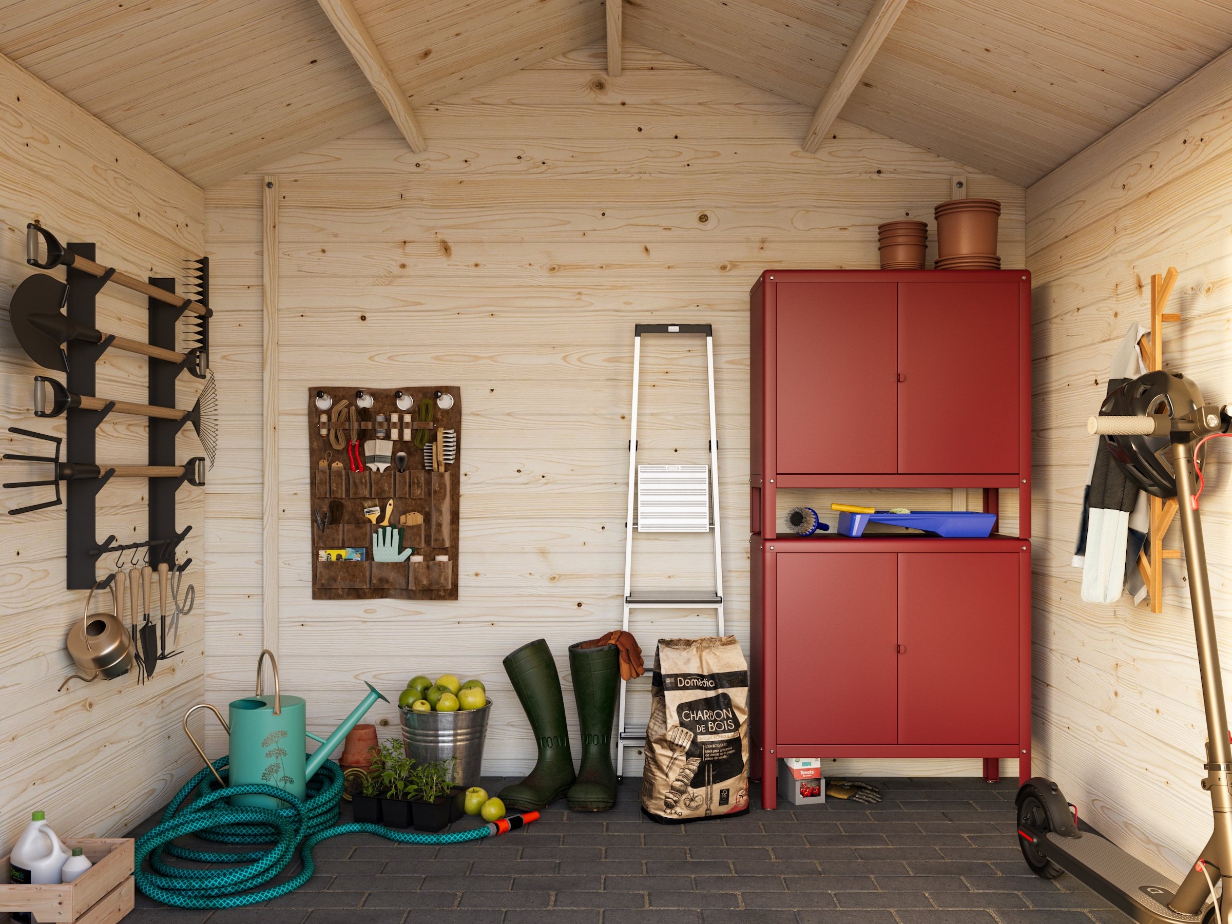 Palmako Gartenhaus »Lotta« verschiedene Farben
