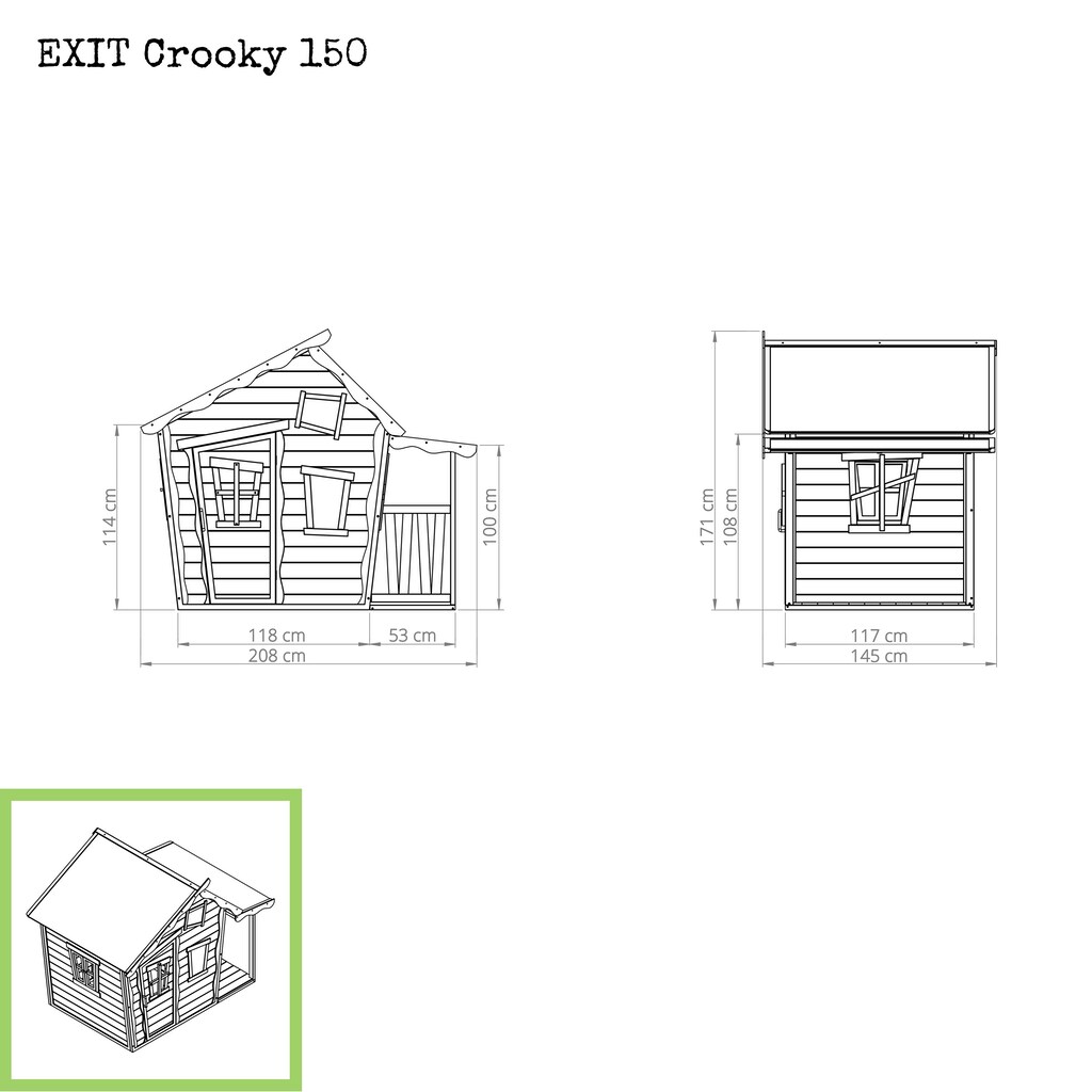EXIT Spielhaus »Crooky 150«