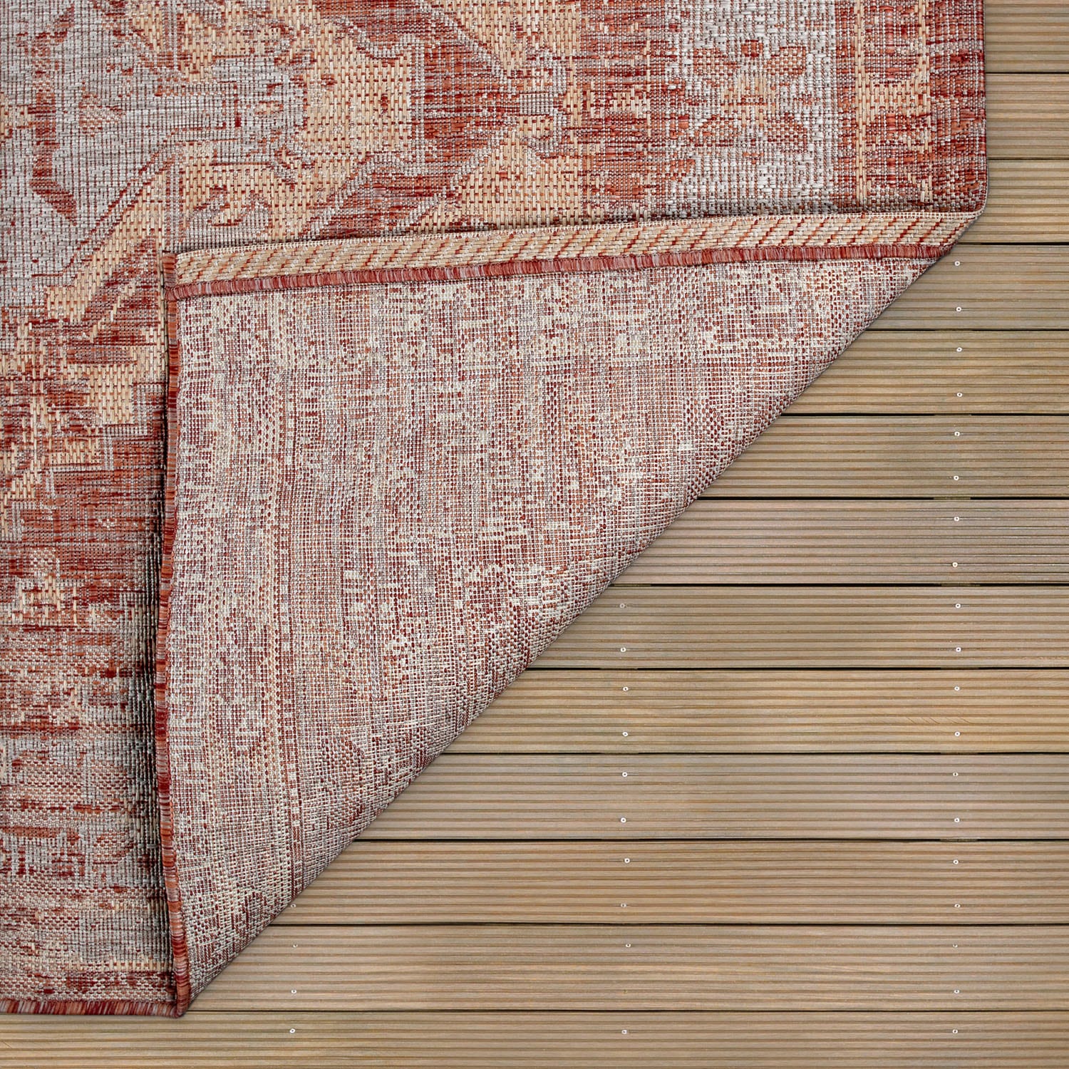 Black Friday Paco Home Teppich »Kuba 128«, rechteckig, Flachgewebe,  Orient-Optik, In- und Outdoor geeignet, Wohnzimmer | BAUR | Kurzflor-Teppiche