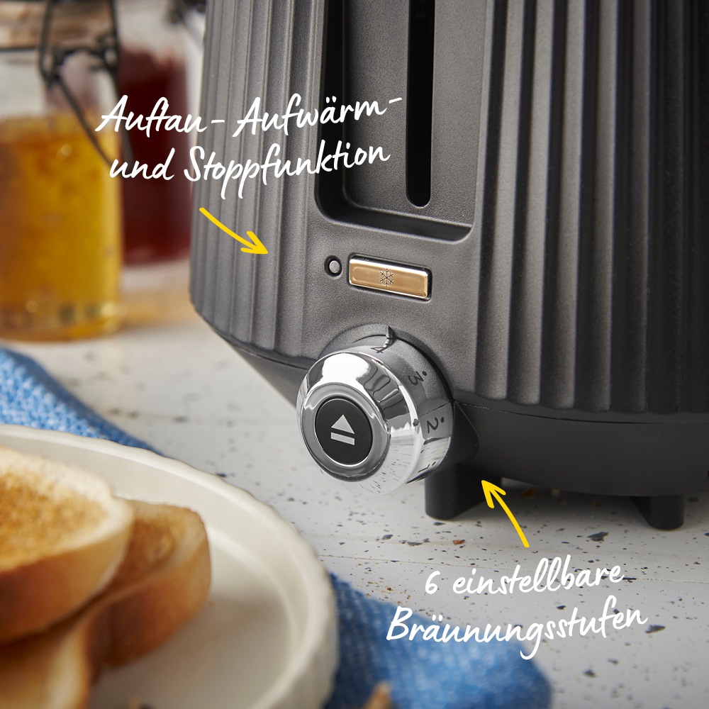 RUSSELL HOBBS Toaster »26760-56« 980 W 2extra breite Toastschlitze, 6 Bräunungsstufen