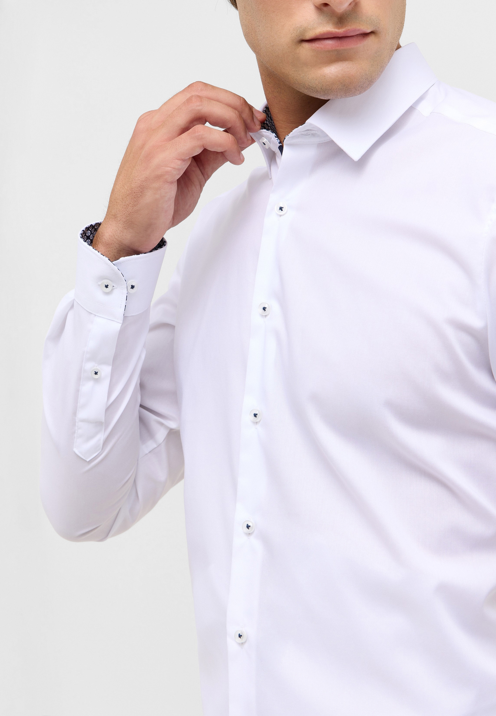 Eterna Langarmhemd »SUPER SLIM«, NON IRON (bügelfrei)