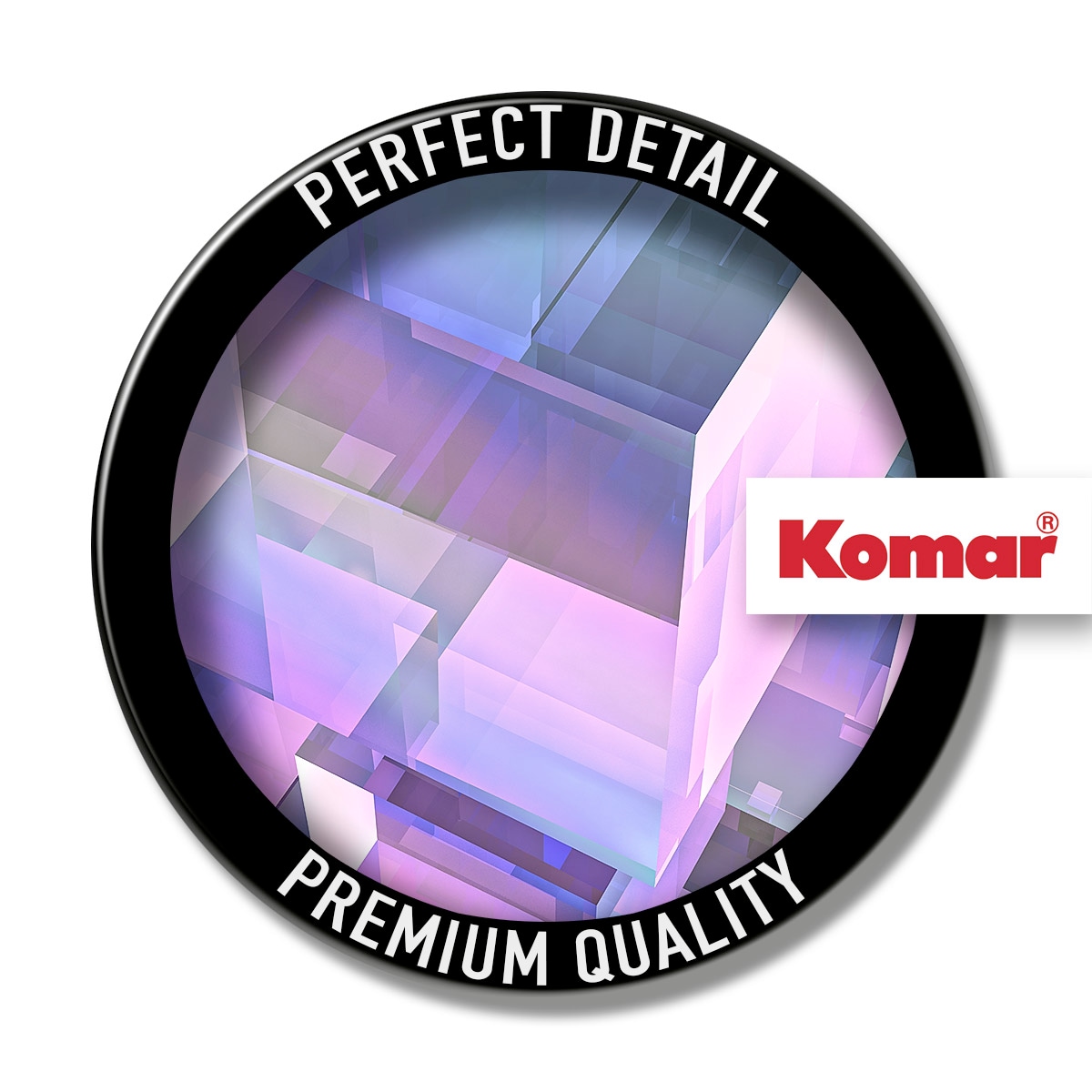 Komar Fototapete »Komar Vlies Fototapete - Holographicubical - Größe 350 x 250 cm«, bedruckt