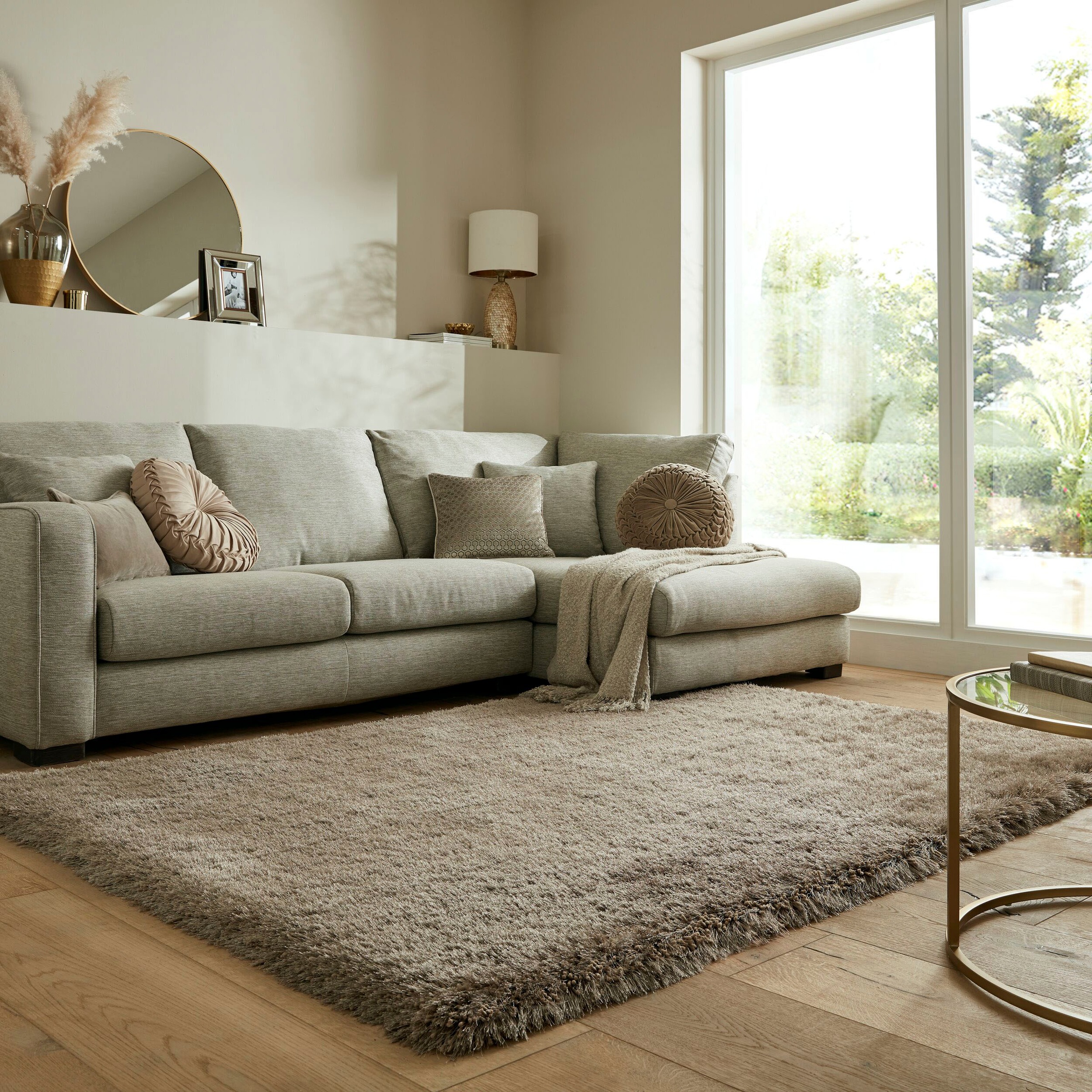 FLAIR RUGS Hochflor-Teppich »Pearl«, rechteckig, 70 mm Höhe