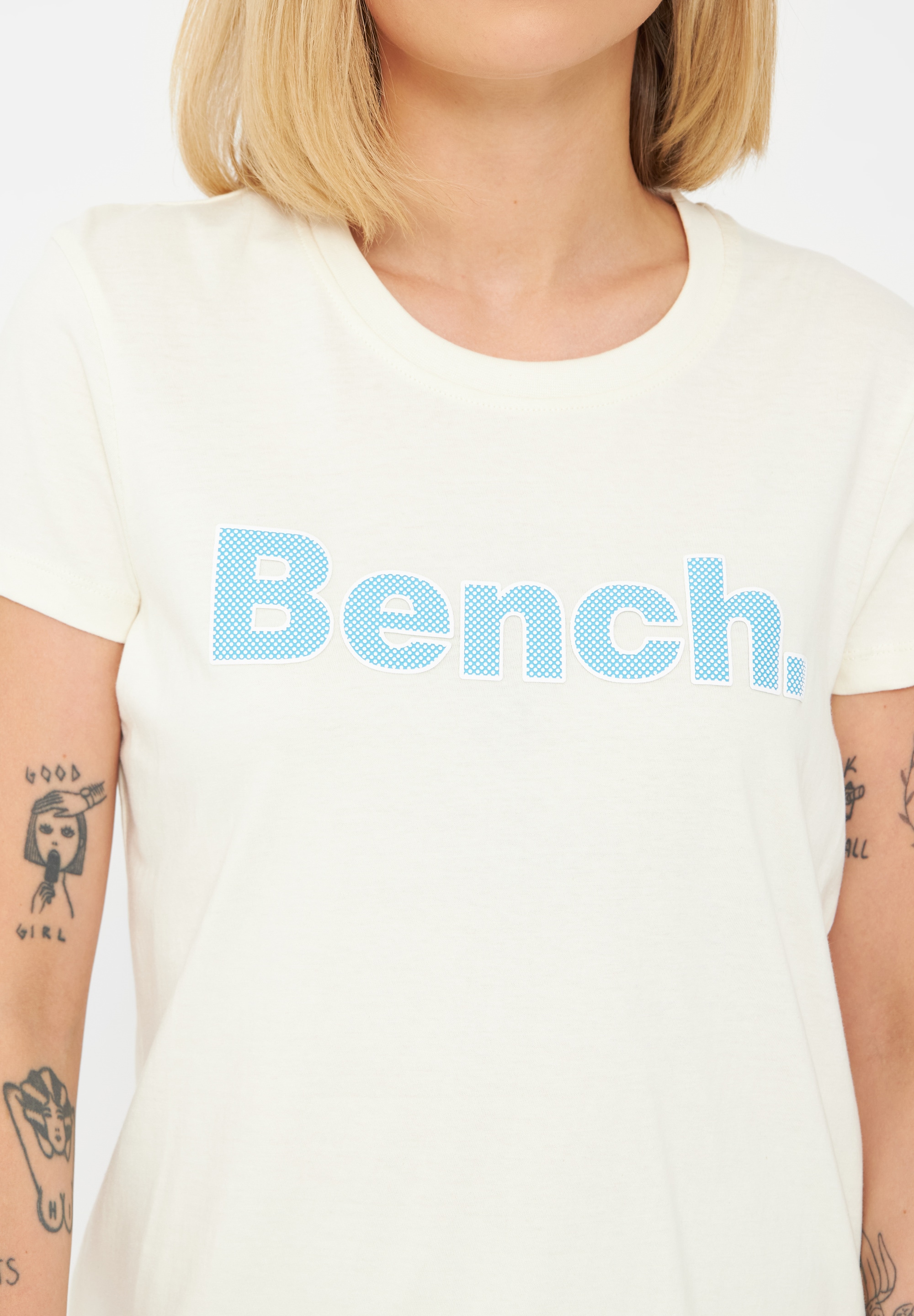 Kurzarmshirt »LEORA« Friday | Bench. BAUR Black