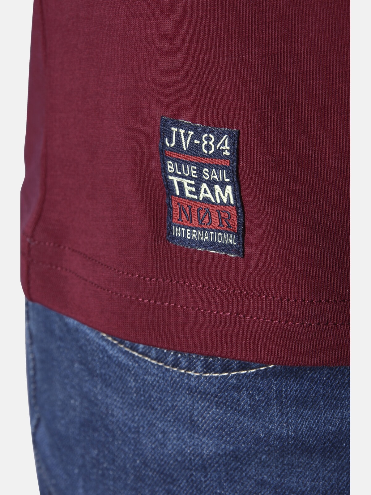 Jan Vanderstorm Rundhalsshirt »T-Shirt TERNO«, (1 tlg.)