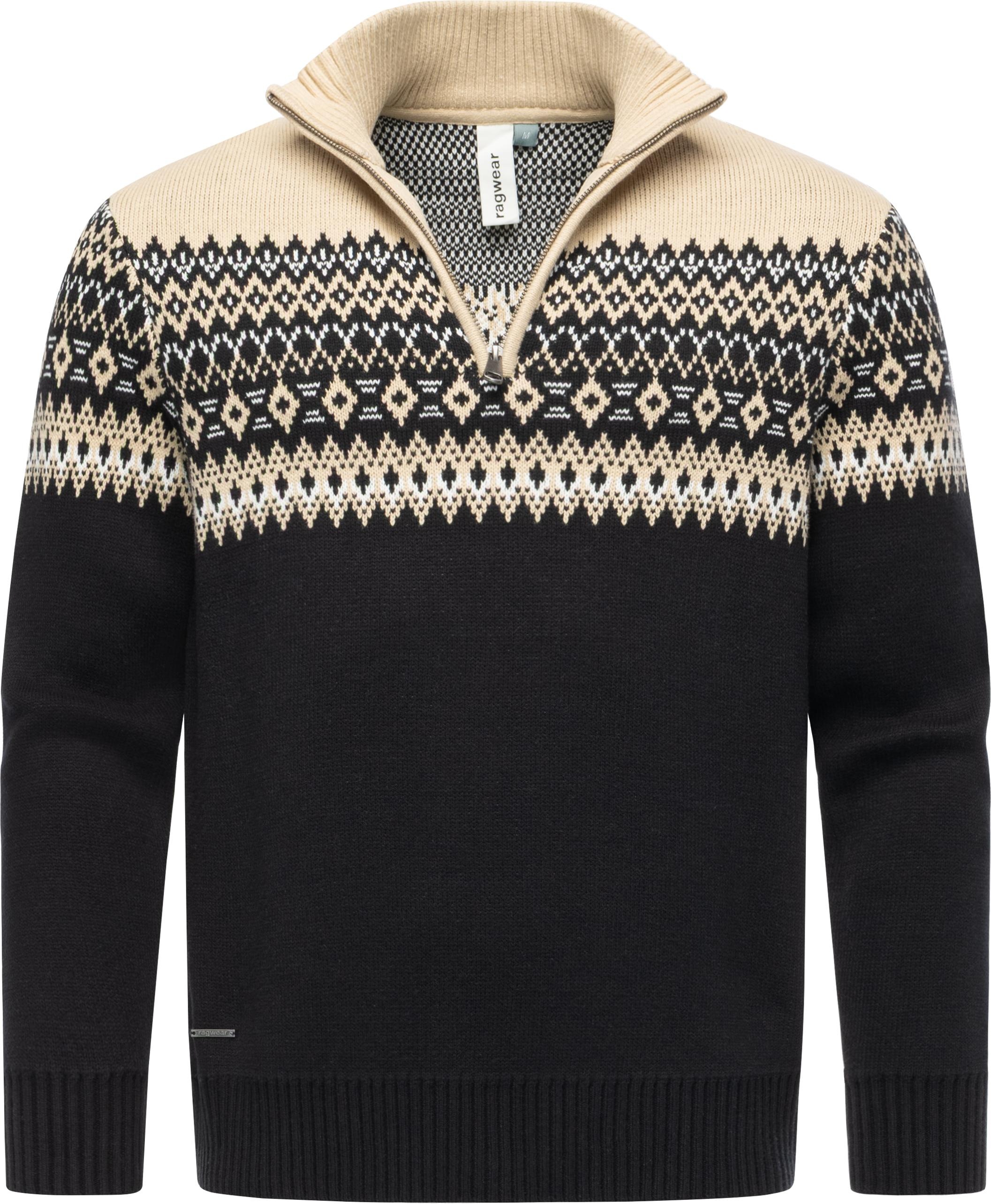 Ragwear Norwegerpullover "Norwaian" Norweger Herren Strickpullover Troyer m günstig online kaufen