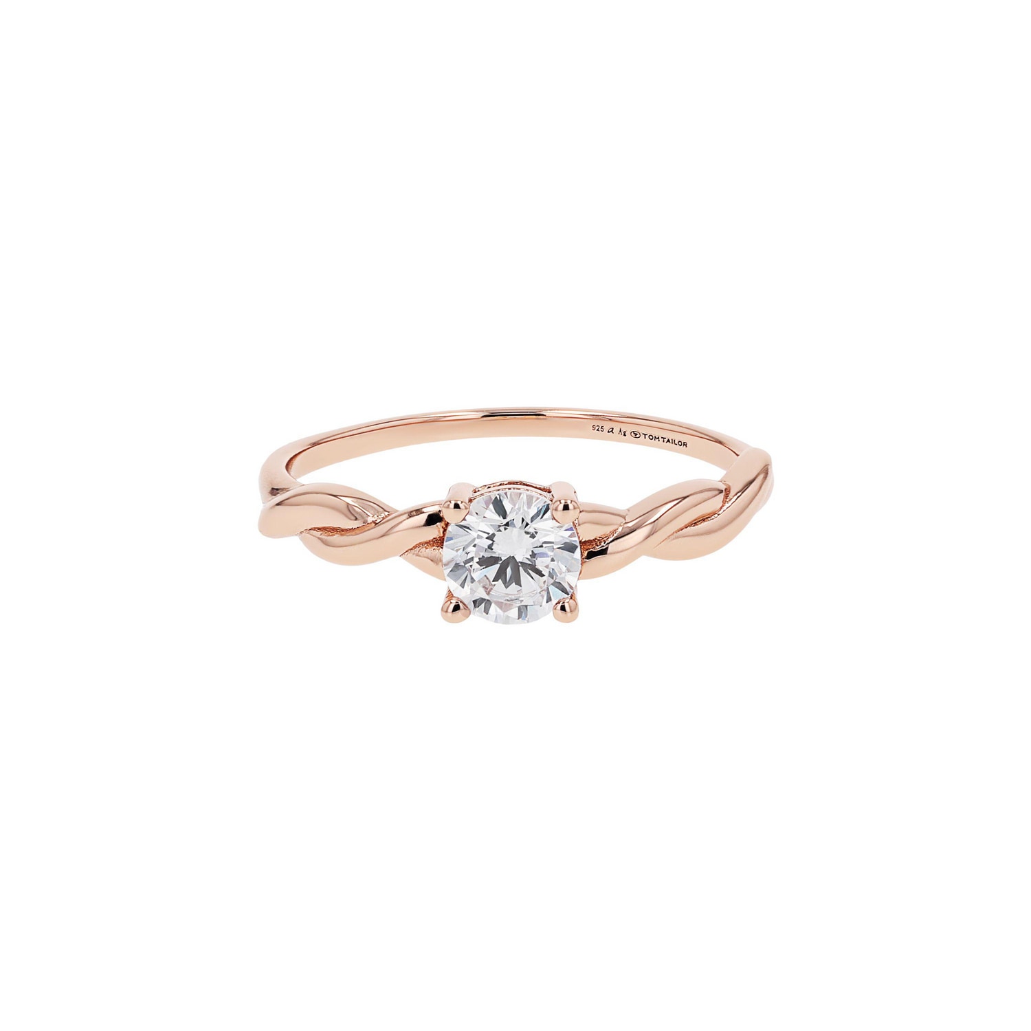 TOM TAILOR Fingerring mit Zirkonia (synth.)
