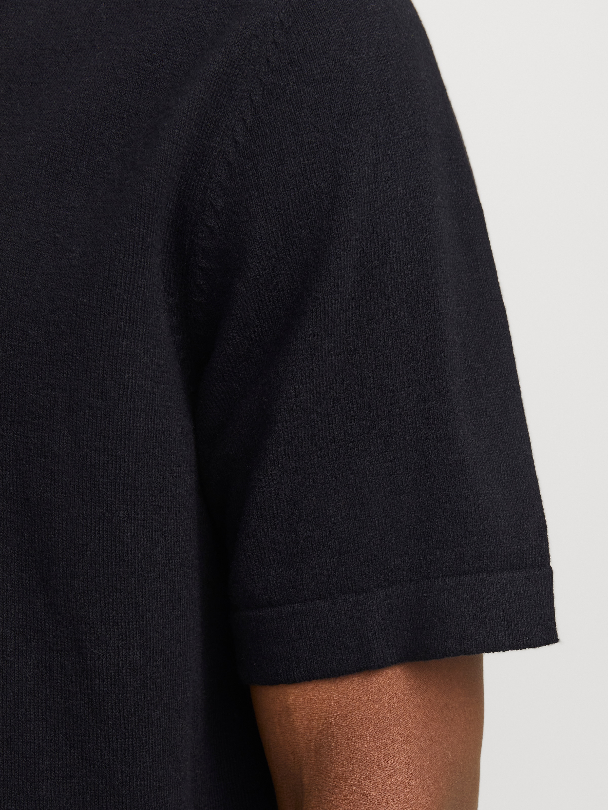 Jack & Jones Kurzarmpullover »JJEEMIL KNIT RELAXED POLO SS SN«, mit Polo Kragen